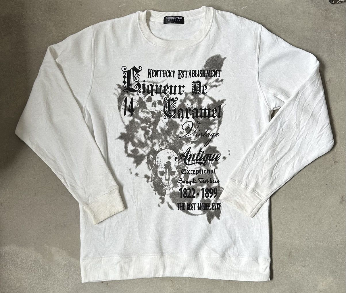 Japanese Brand VINTAGE COMMONTAGE LIQUER SKULLS AFFLICTION SWEATSHIRT Size US M / EU 48-50 / 2 - 1 Thumbnail