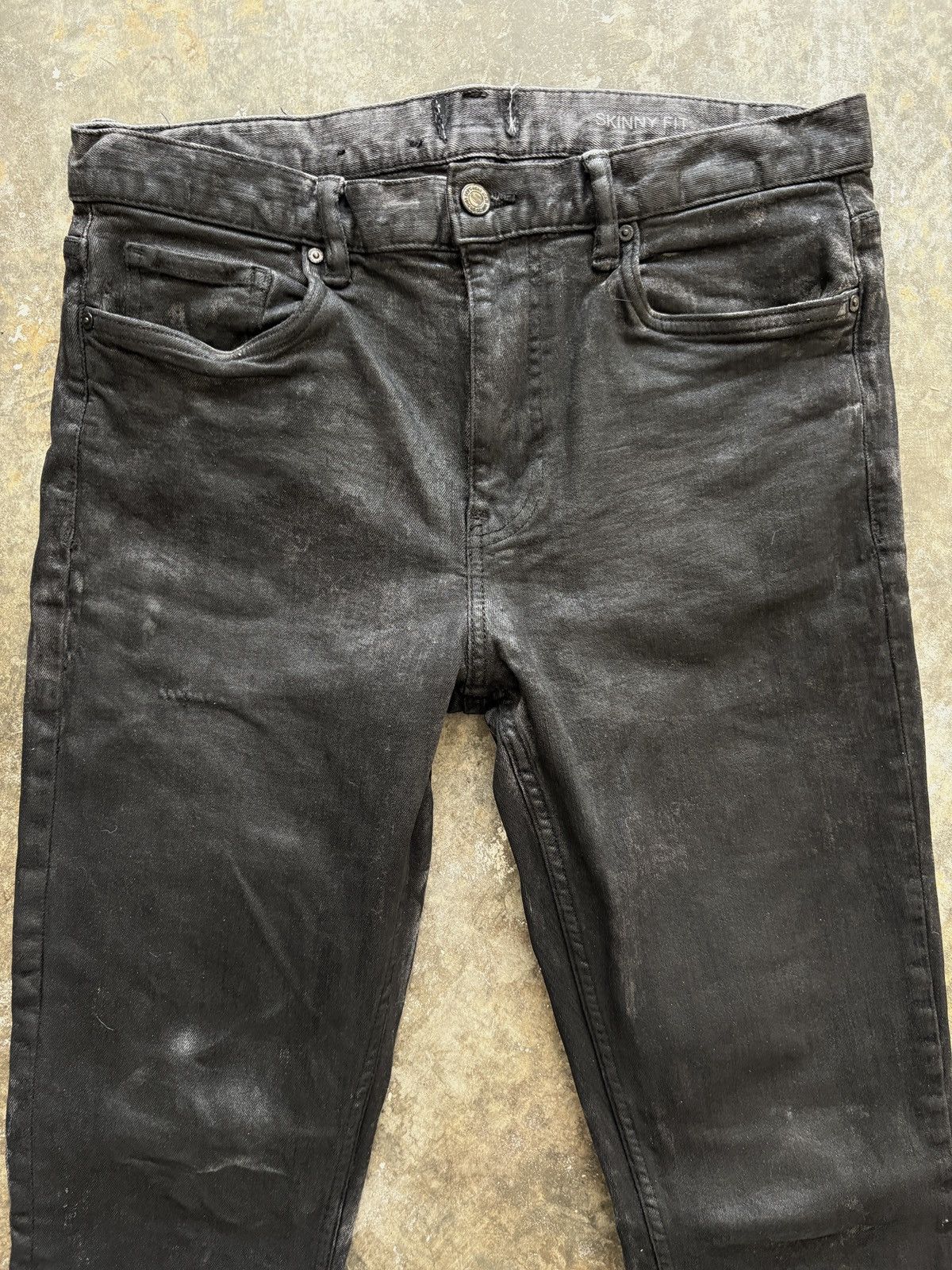 Other Sheikh Esther Heavy Waxed Jeans Size US 31 - 3 Thumbnail