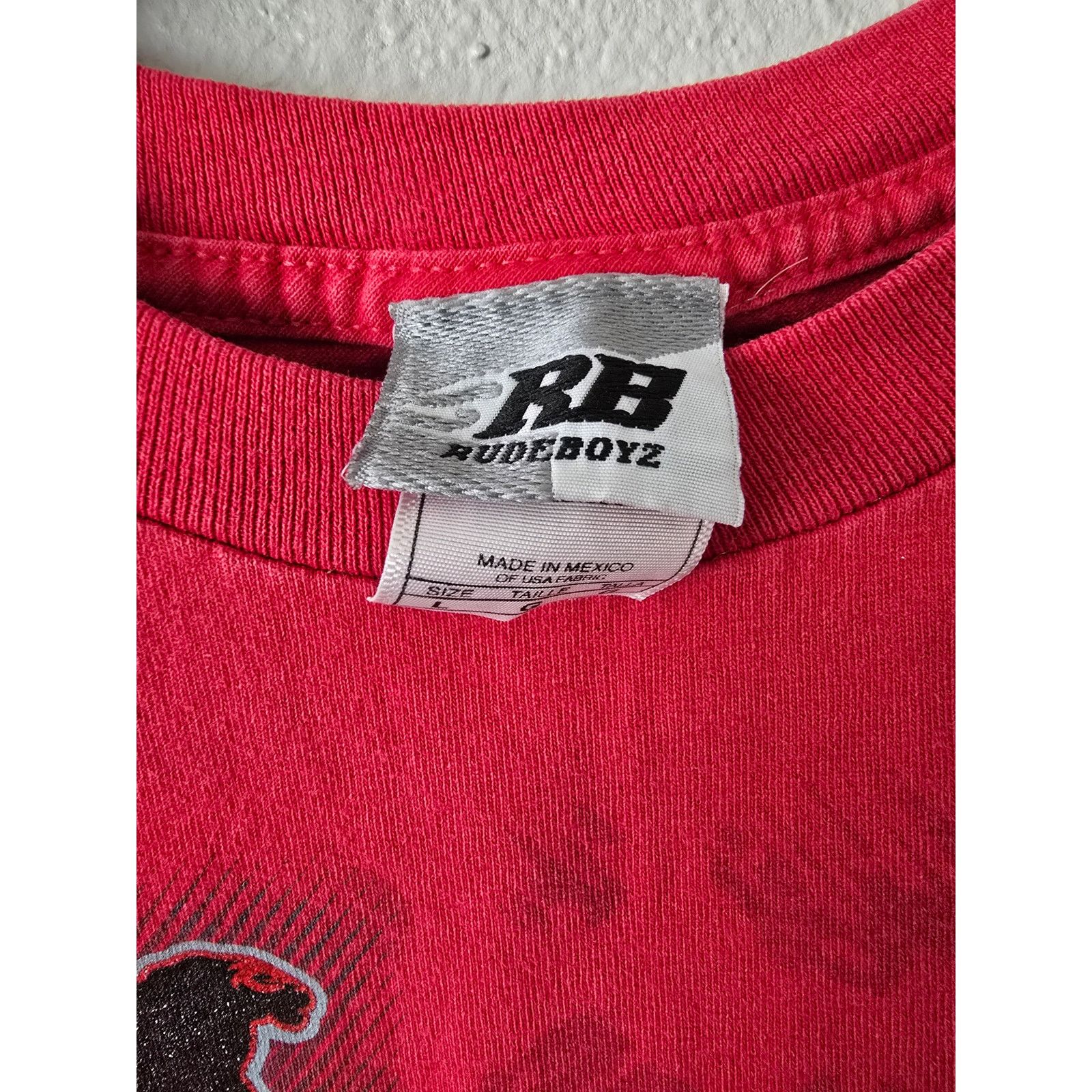 Other Y2K Youth Skater Shirt Rude Boyz Red L Graphic 2000s Tee Size L / US 10 / IT 46 - 5 Thumbnail