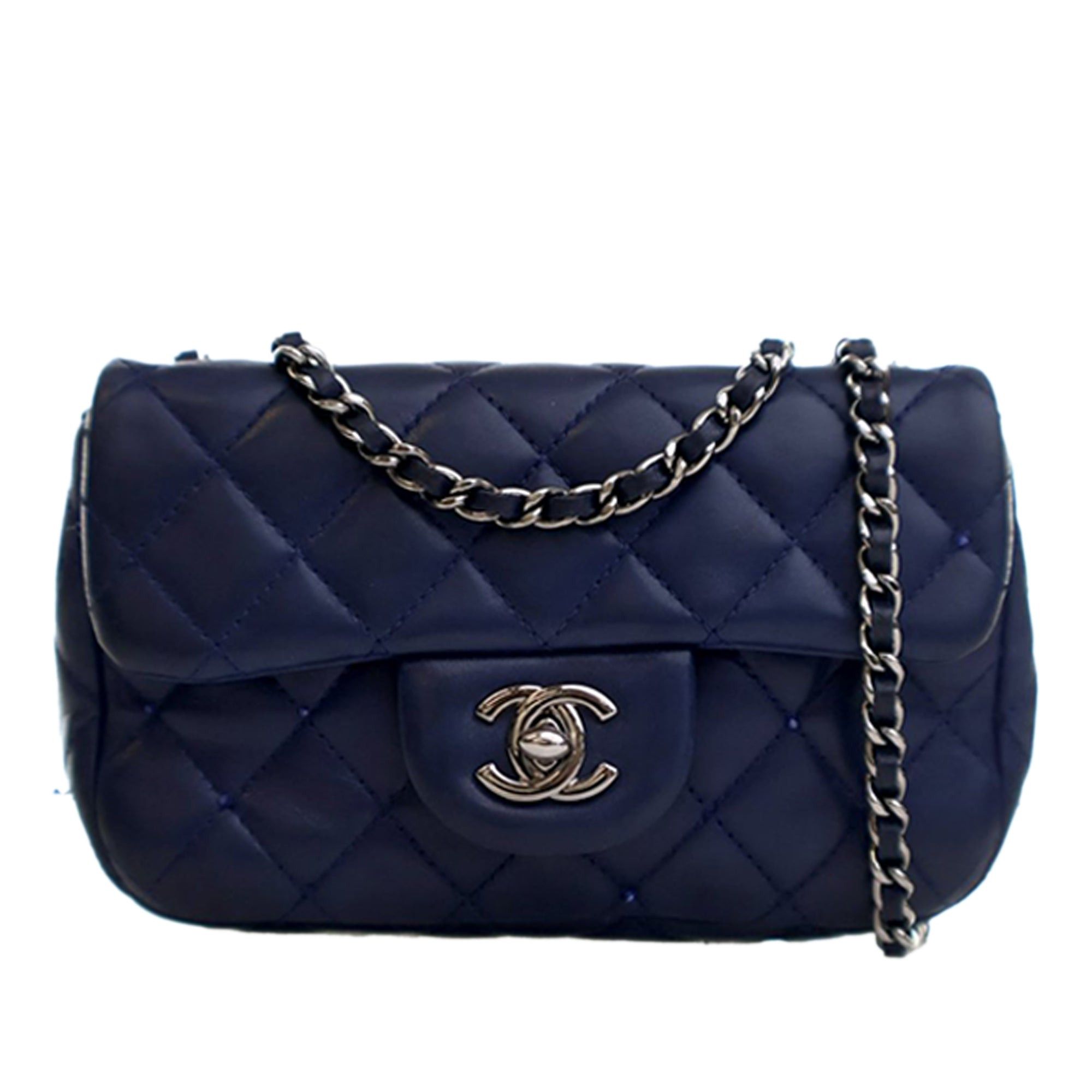 Chanel Mini Rectangular Classic Lambskin Crystal Single Flap Size ONE SIZE - 1 Thumbnail