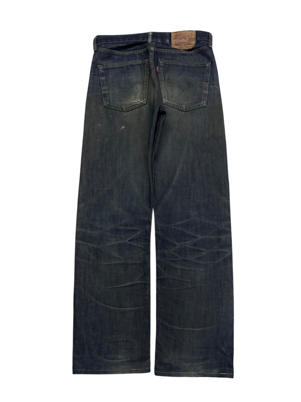 Levi's Vintage Clothing Vintage 90s Levi’s 551Z-XX Big E Talon Selvedge Denim Jeans Size US 30 / EU 46 - 3 Thumbnail
