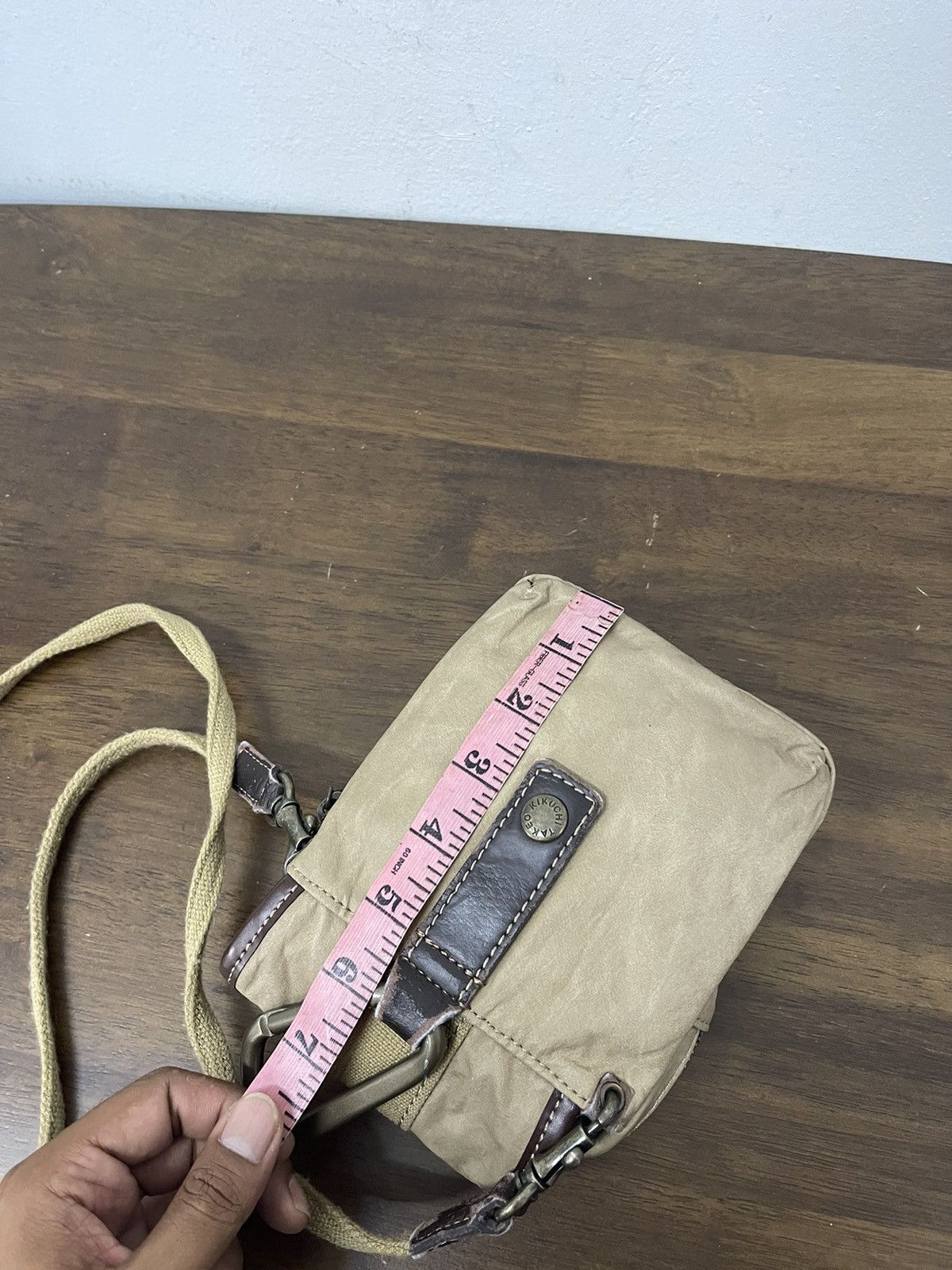 Japanese Brand × Takeo Kikuchi Unisex Takeo Kikuchi Quick Pocket Leather Crossbody bag Size ONE SIZE - 14 Thumbnail