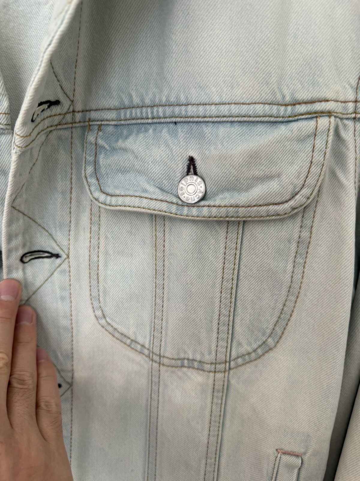Acne Studios Acne Studios Bla Konst Denim Jacket Size US M / EU 48-50 / 2 - 14 Thumbnail