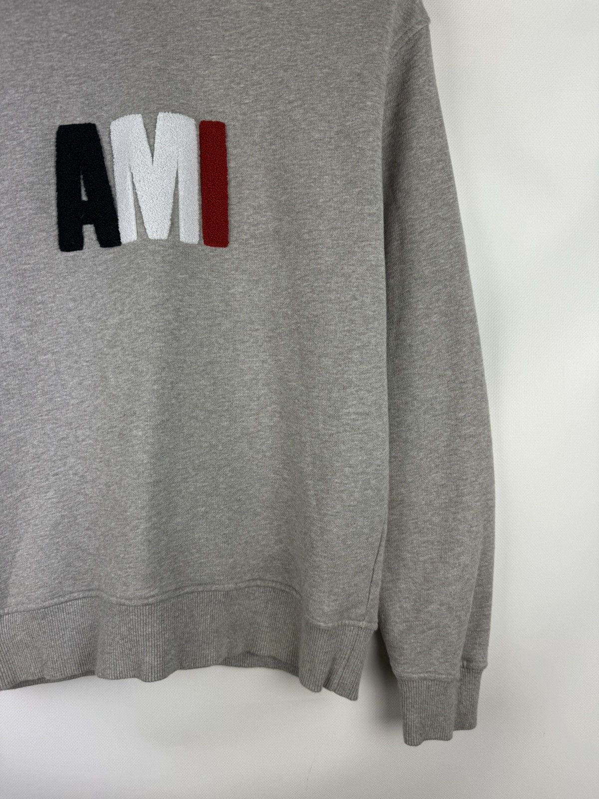 AMI Ami Alexandre Mattiussi Men’s Big Logo Sweatshirt Pullover Size US S / EU 44-46 / 1 - 6 Thumbnail