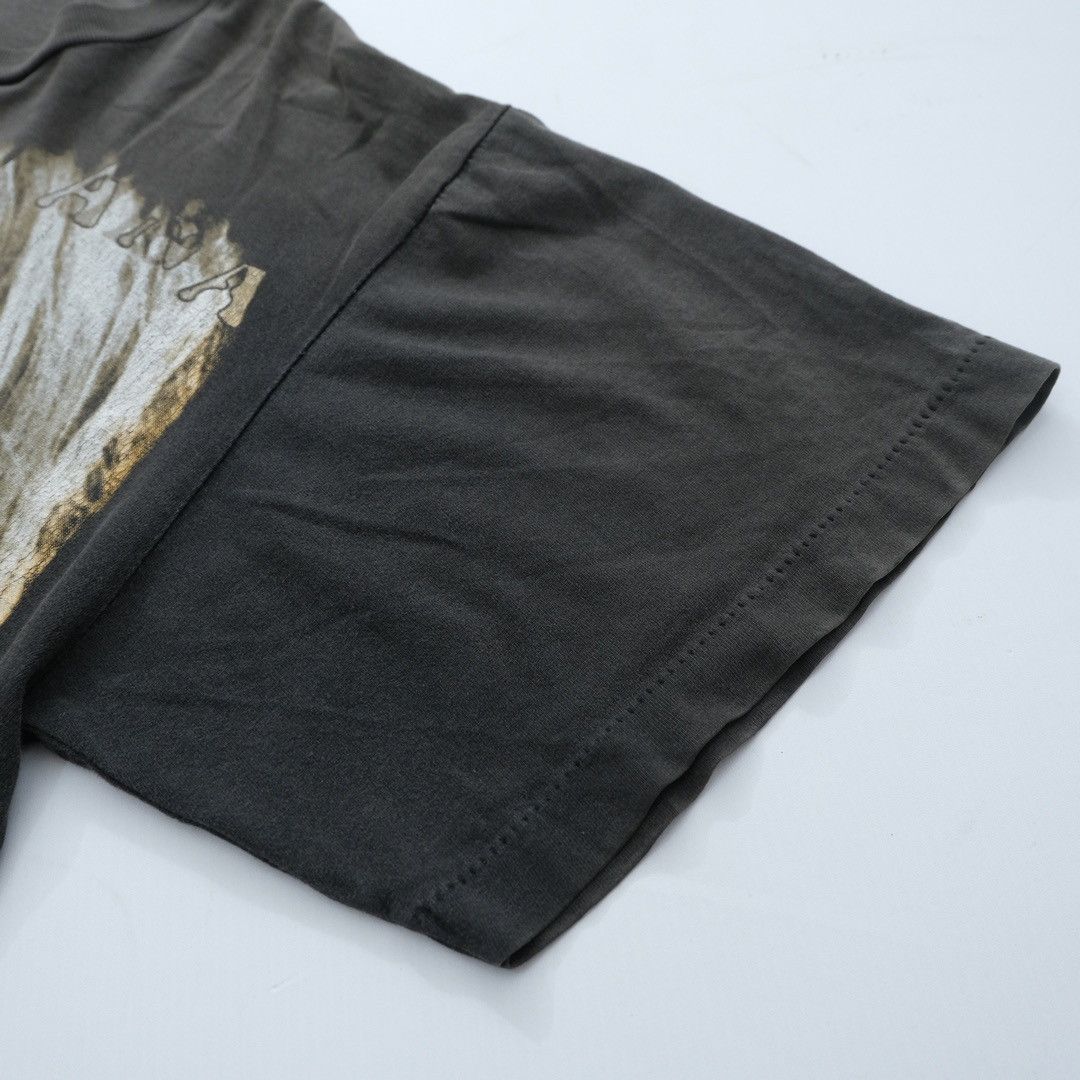 Band Tees × Vintage 1990s Kurt Cobain I hate Myself Big Print Faded Black Size US L / EU 52-54 / 3 - 5 Thumbnail