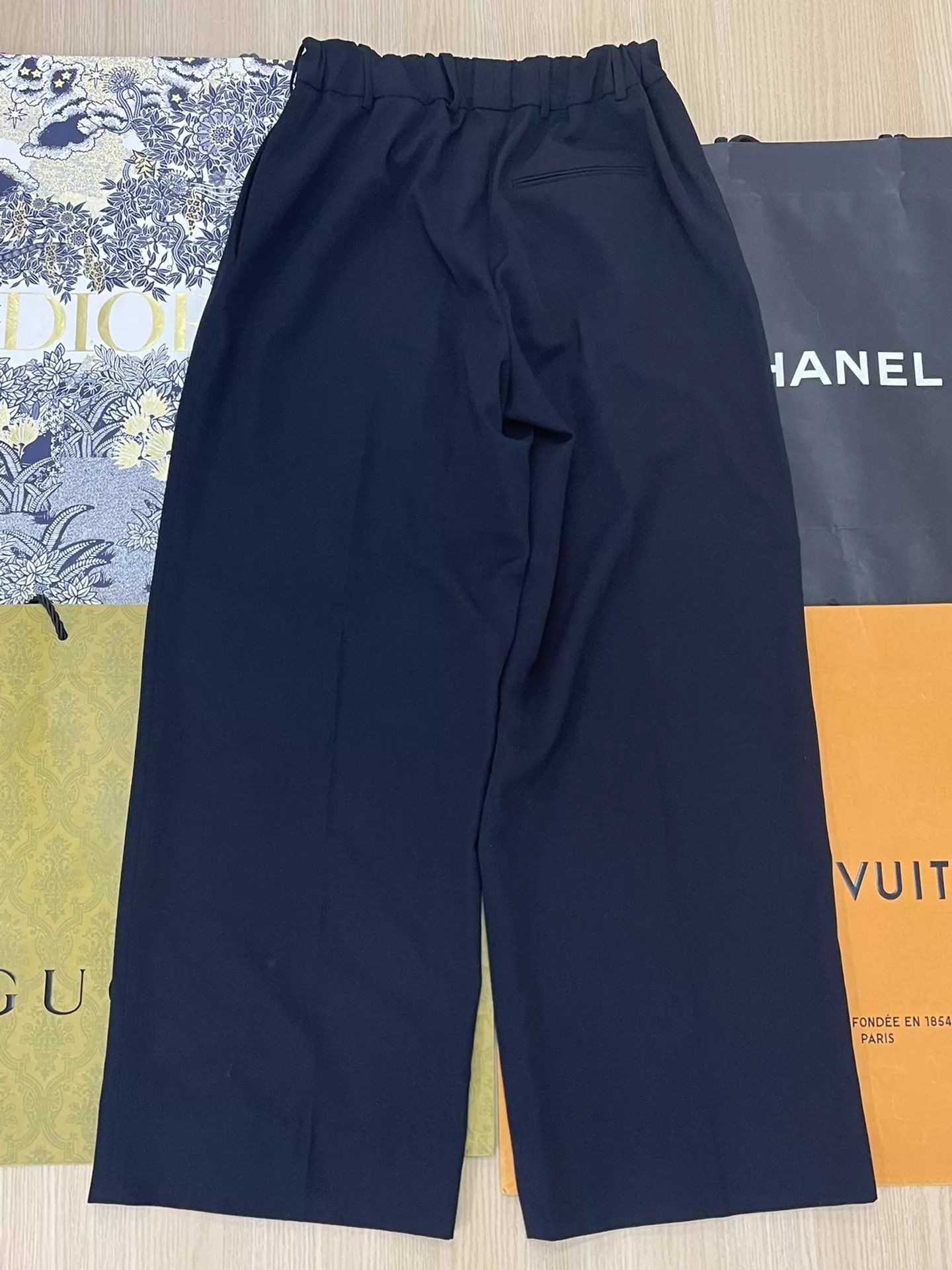 The Row The Row Black Casual Trousers XS New Size 25" / US 0 / IT 36 - 2 Thumbnail