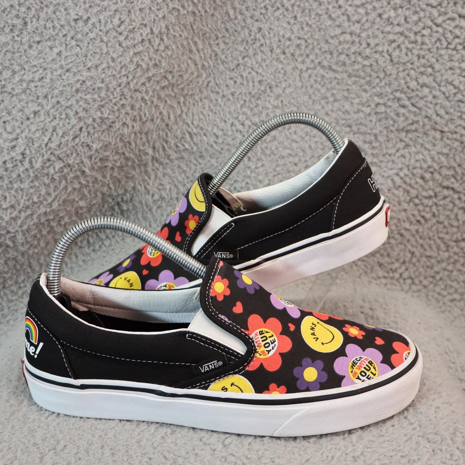 RARE Vans Van Doren Multi Color Aborigi Classic Slip On Shoes Sneakers Vans VANS Classics Men 8.5 M Van Doren Era Multi Aboriginal  main image 4