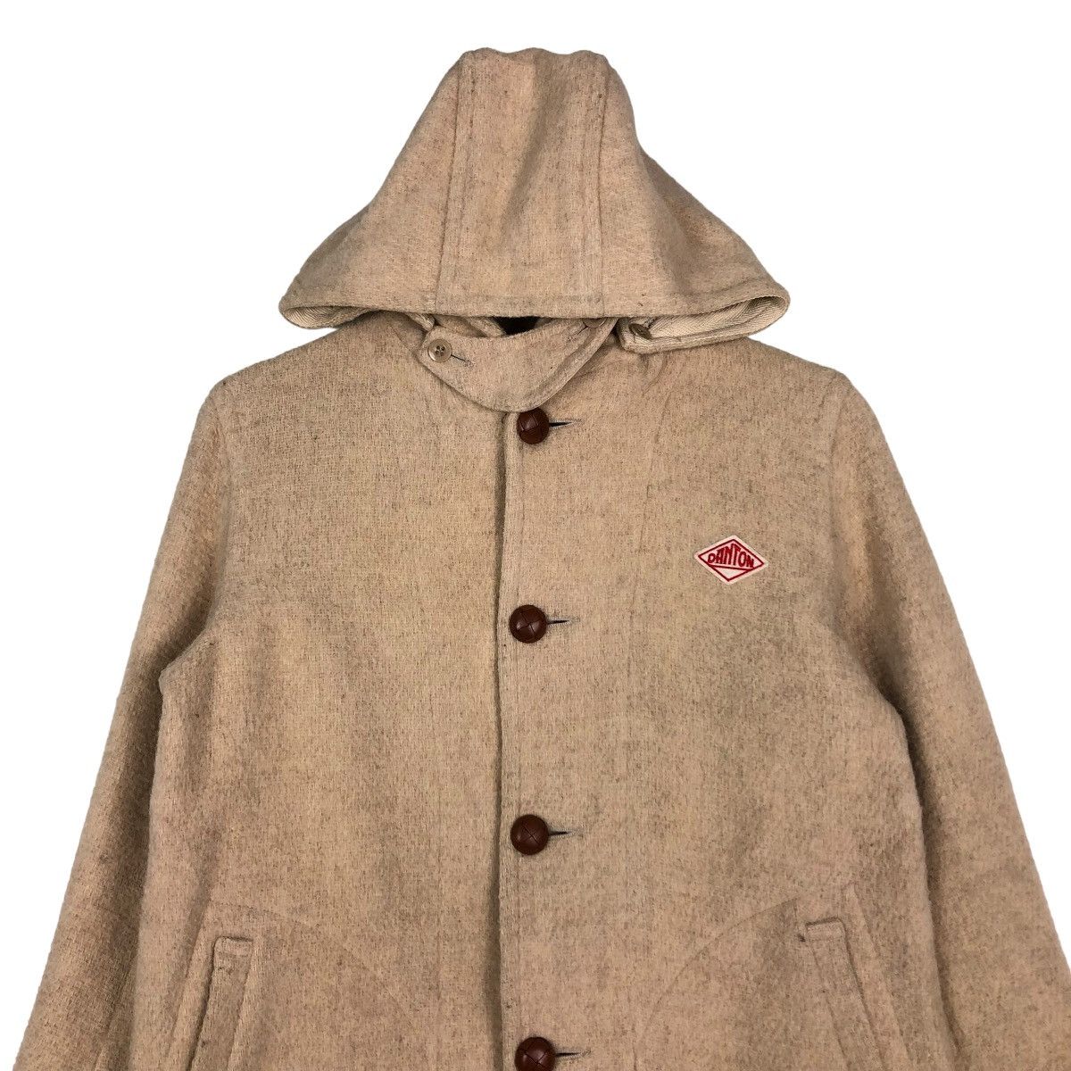 Danton 🔥VINTAGE LONG JACKET WOOL DANTON VETEMENTS DE TRAVAIL Size US S / EU 44-46 / 1 - 3 Thumbnail