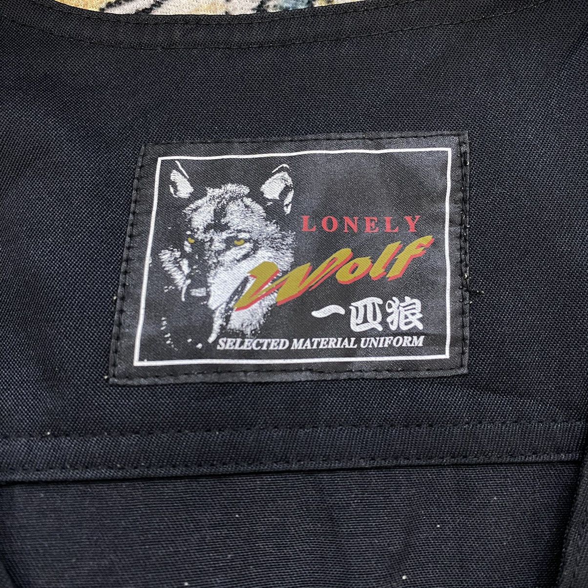 Japanese Brand LONELY WOLF Japanese Brand Multi Pockets Black Vest Jacket Size US XXL / EU 58 / 5 - 4 Thumbnail