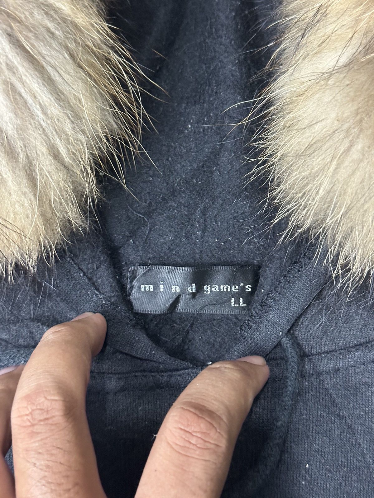 Beauty Beast × Hysteric Glamour × Japanese Brand Fur Hoodie Mindgames Size US L / EU 52-54 / 3 - 7 Thumbnail