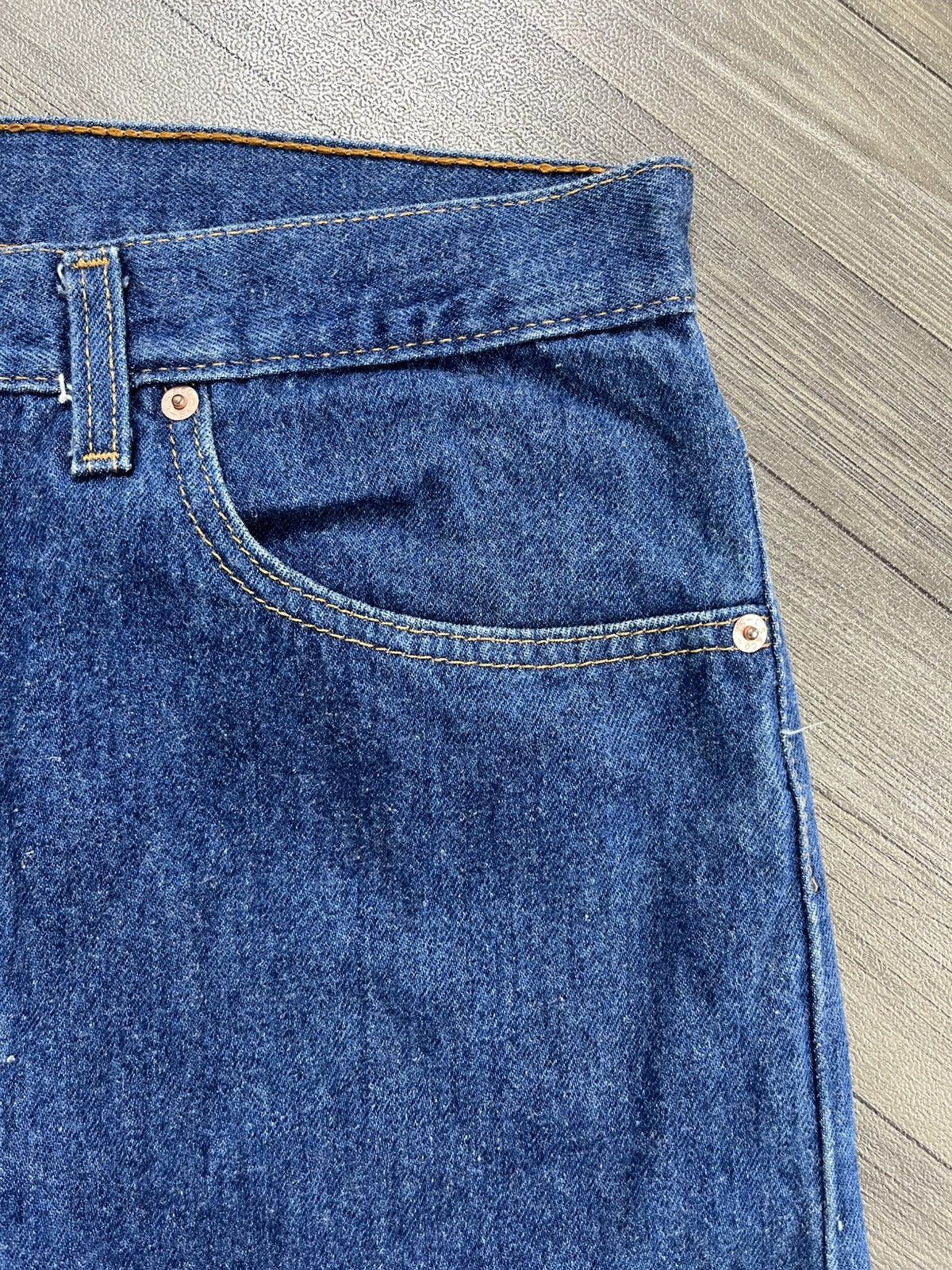 Levi's Vintage Clothing 🇺🇸1990s Vintage Levis 501XX 38x32 Straight Leg Blue Jeans Size US 38 / EU 54 - 4 Thumbnail