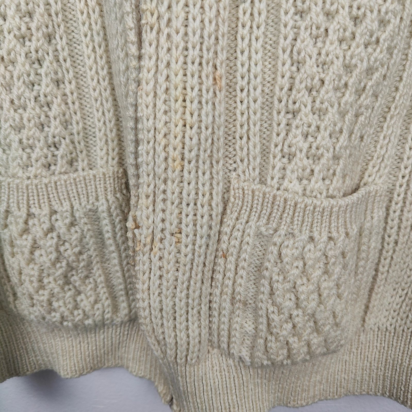 Other Vintage Felldale Fisherman Zip Up Sweater Mens 44" Large Size US L / EU 52-54 / 3 - 4 Thumbnail