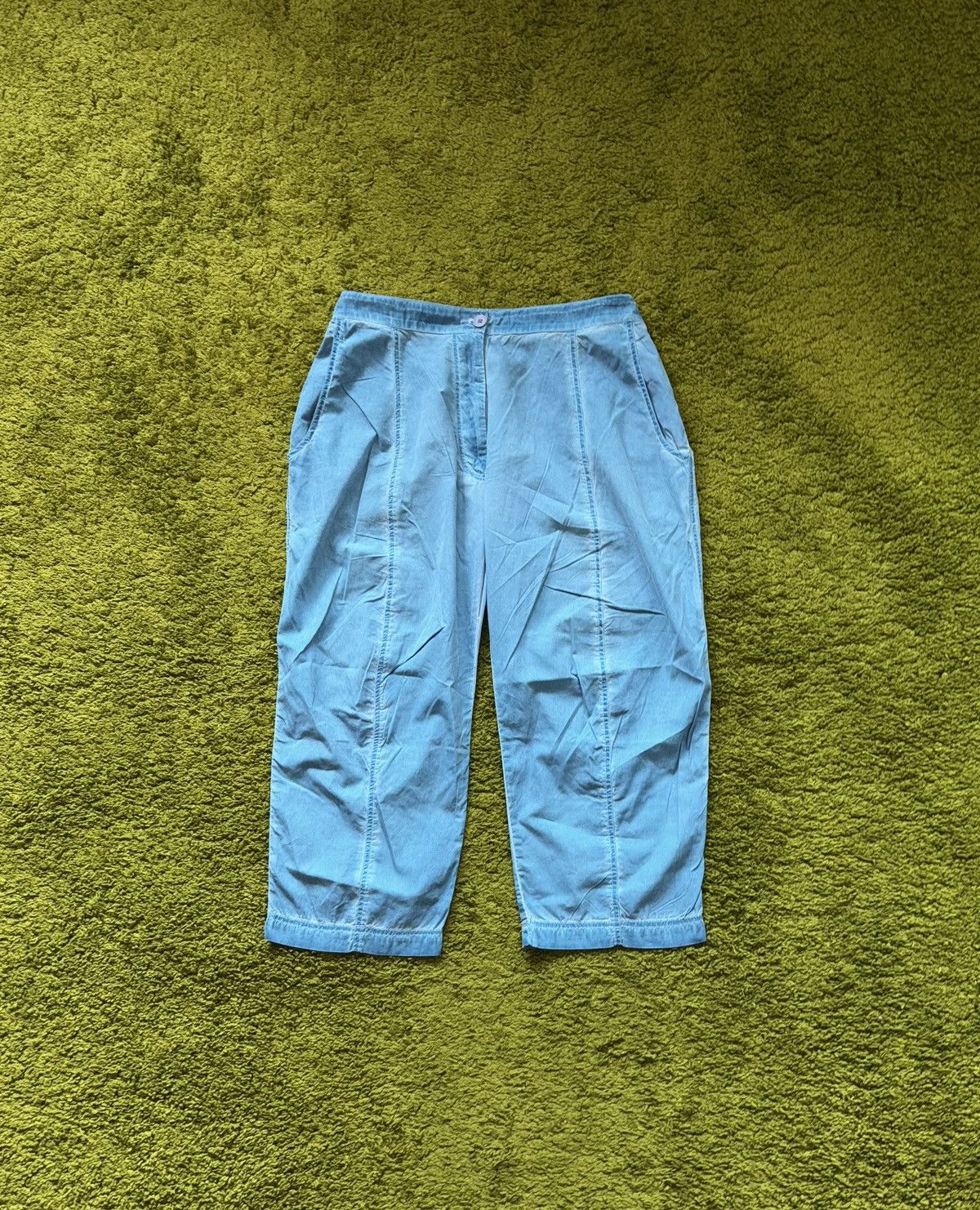 Hysteric Glamour × Rundholz Rundholz avant Garde washed blue culottes pants Size 32" / US 10 / IT 46 - 1 Thumbnail