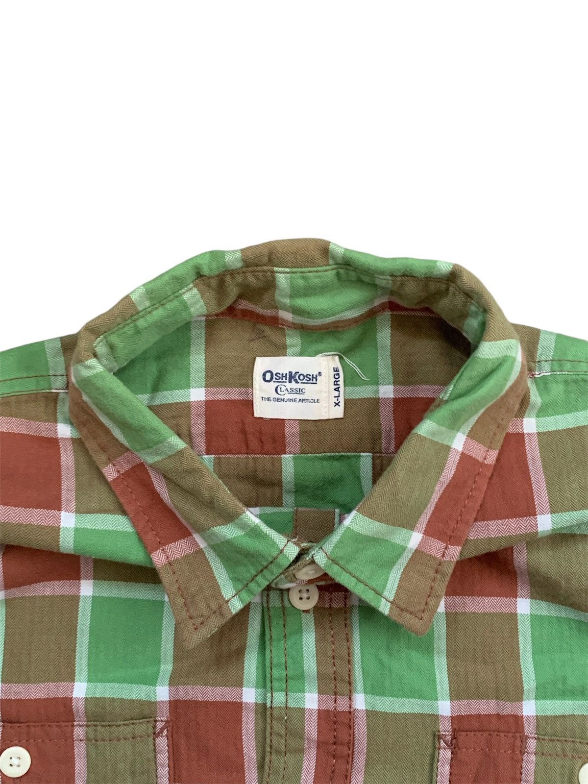 Oshkosh Oshkosh checkered shirt Size US XL / EU 56 / 4 - 3 Thumbnail