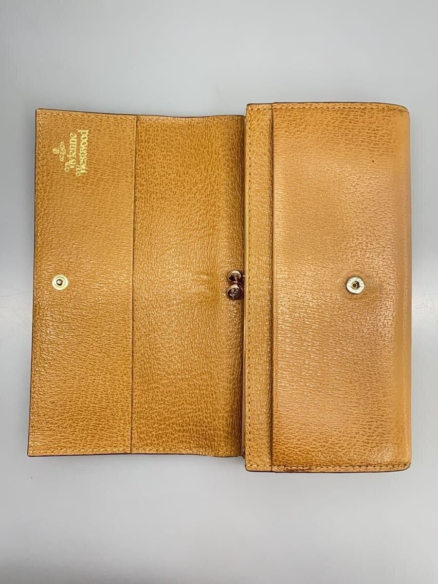 Vivienne Westwood Vivienne Westwood Plain Lthr Long Wallet Camel Size ONE SIZE - 4 Thumbnail