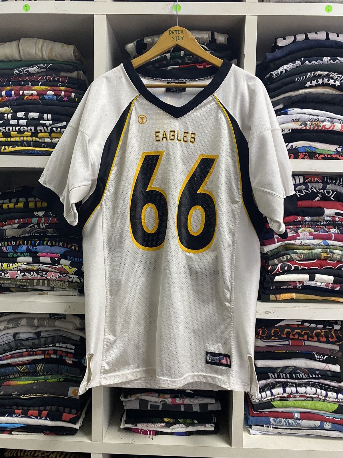 NFL × Vintage Vintage Eagle Team Jersey Size US XL / EU 56 / 4 - 1 Thumbnail