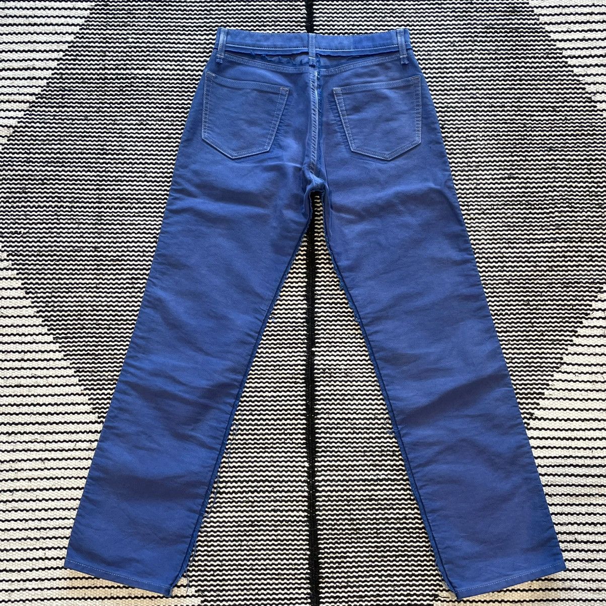 Maison Margiela Maison Margiela stonewashed navy trousers Size US 30 / EU 46 - 2 Thumbnail