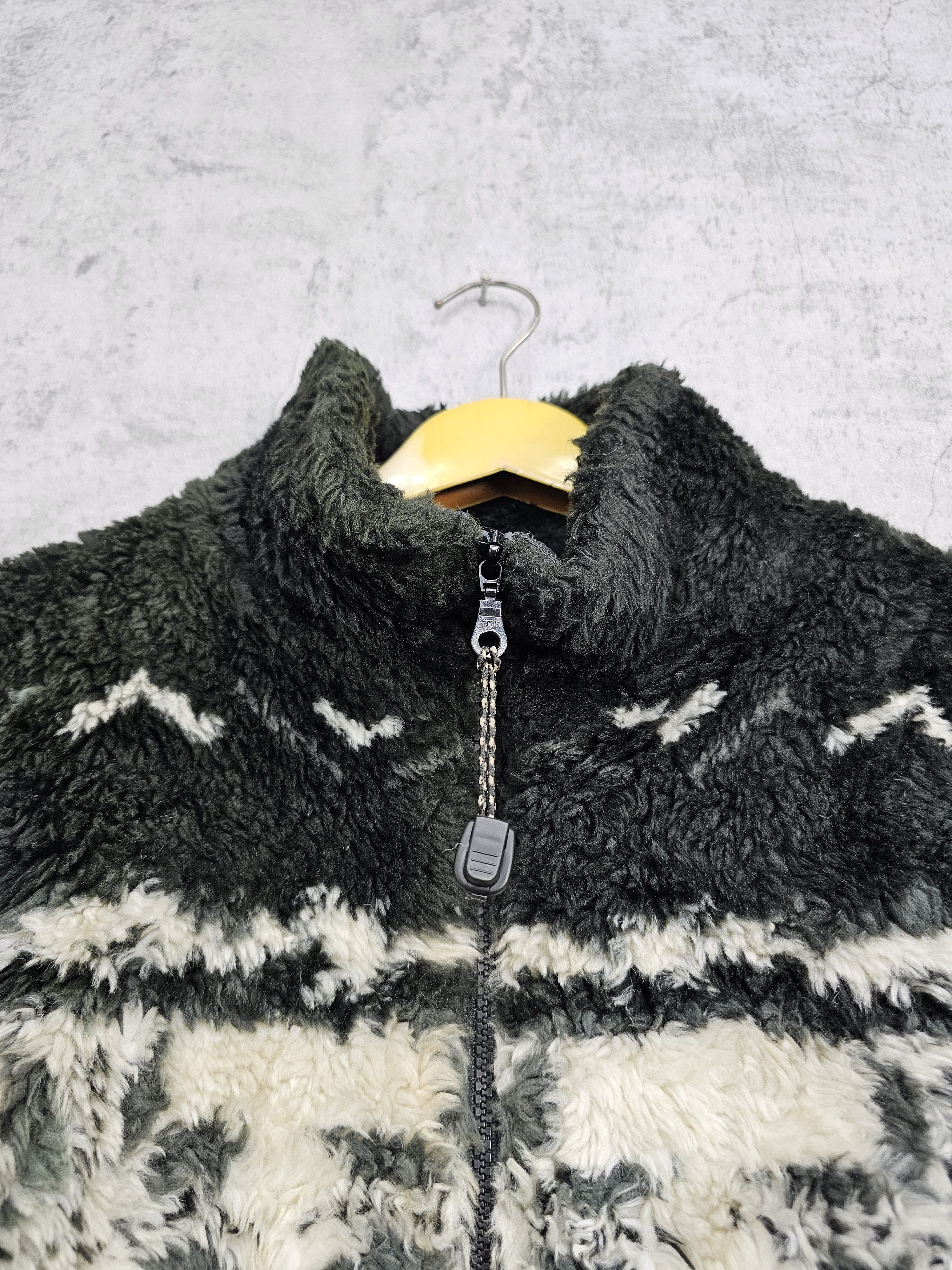 Japanese Brand Vintage Style SANSY DAISY Fur Fleece Heavy Jacket J0041 Size US M / EU 48-50 / 2 - 7 Thumbnail