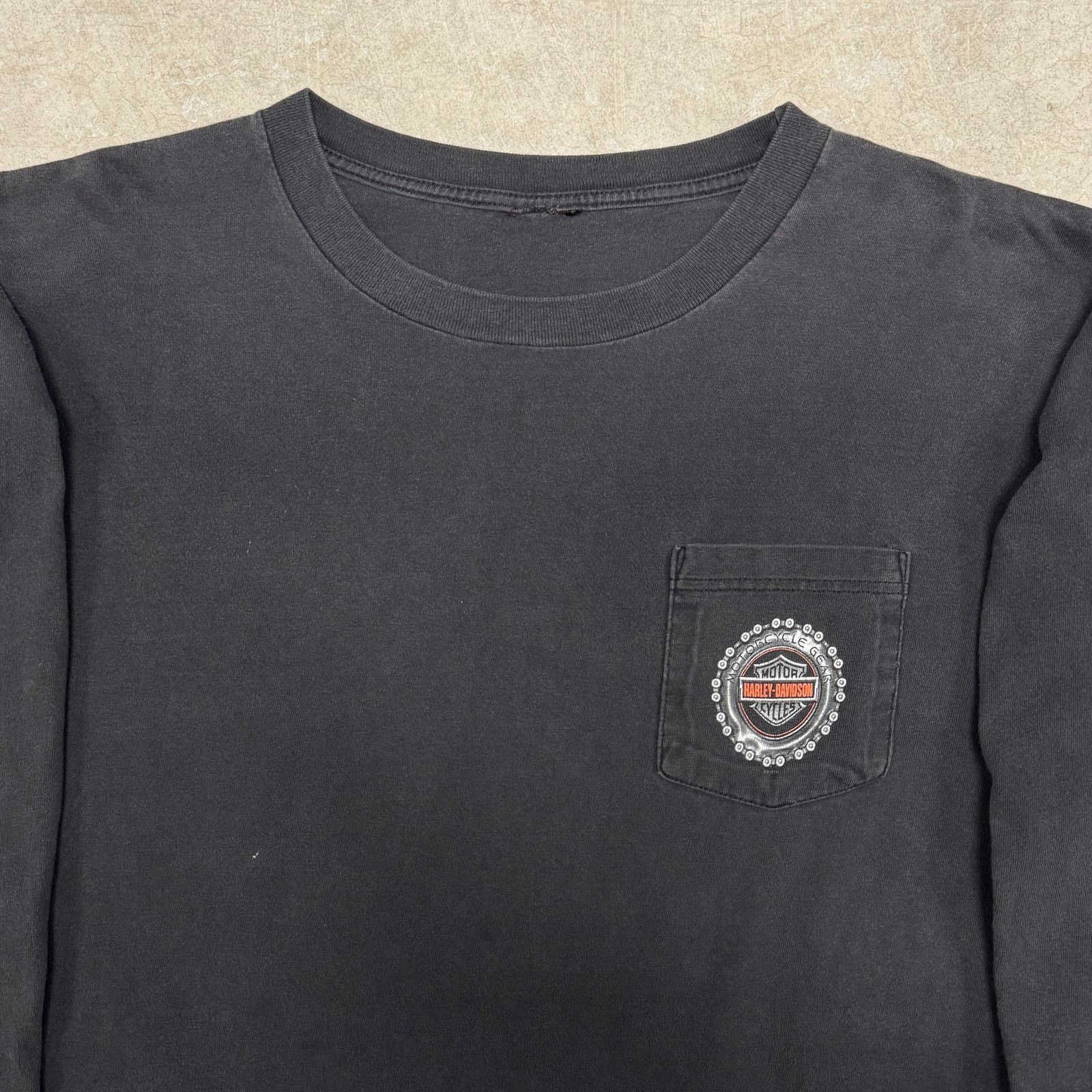Harley Davidson Vintage Harley Davidson Longsleeve Size US XL / EU 56 / 4 - 3 Thumbnail