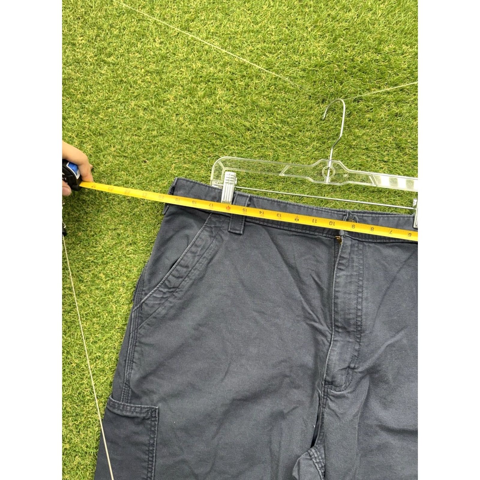 Carhartt Carhartt Carpenter Pants Mens 40x30 Canvas Loose Original Fit Workwear B151 NVY Size US 40 / EU 56 - 2 Thumbnail