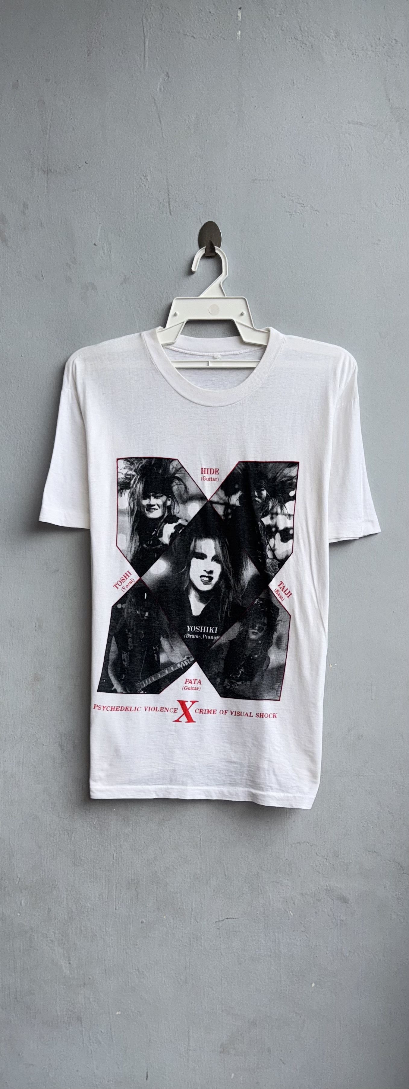 Band Tees X JAPAN Rock Band Vintage Shirt Size US M / EU 48-50 / 2 - 1 Thumbnail