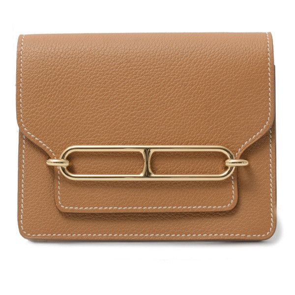 Hermes Hermes Hermes Evercolor Roulis Slim Mini Wallet Leather Short Wallet 73360 in Pristine Condition Size ONE SIZE - 1 Thumbnail