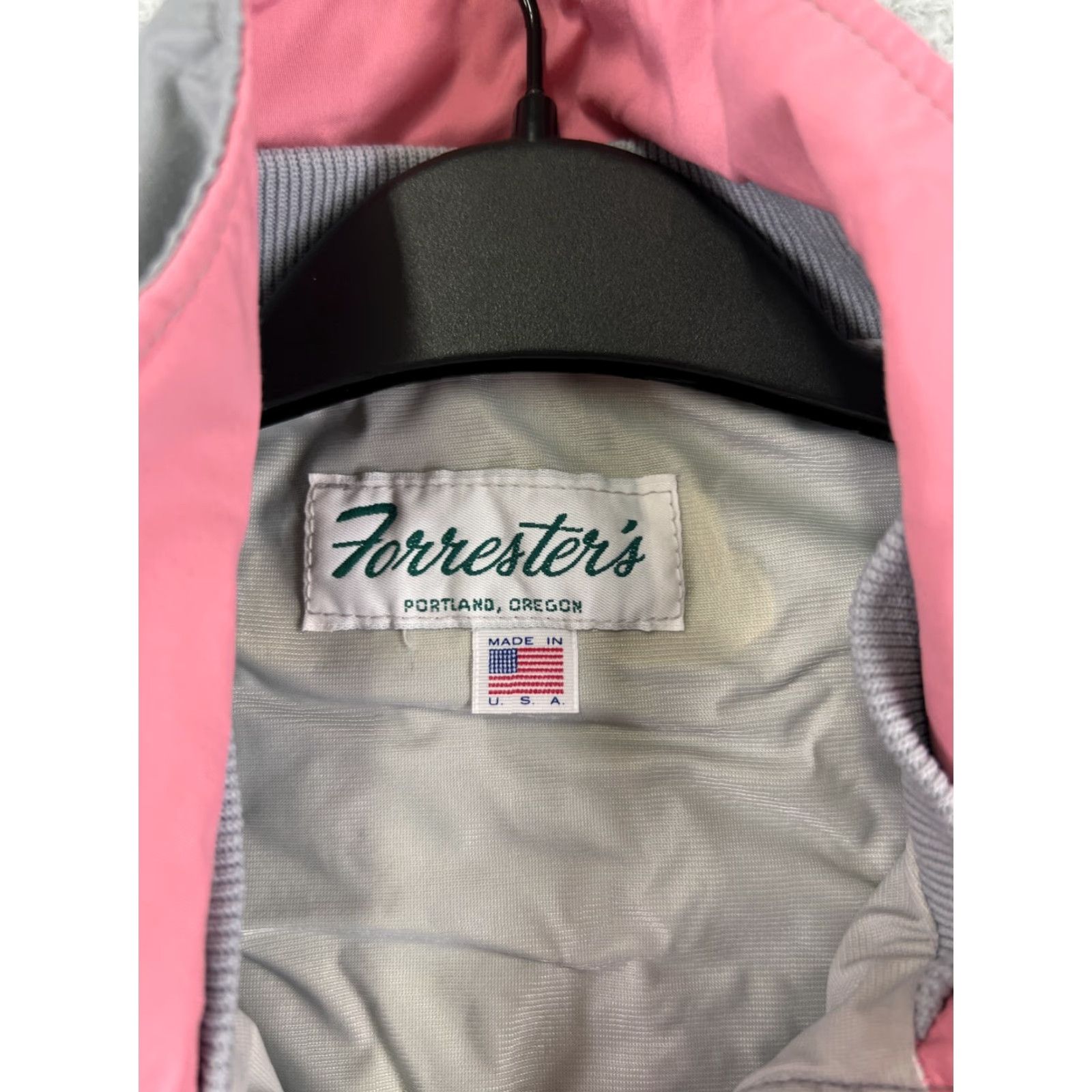Pinko VINTAGE Forrester's Jacket Womens M Gray Full Zip Mock Knit GoreTex Winter USA Size M / US 6-8 / IT 42-44 - 3 Thumbnail