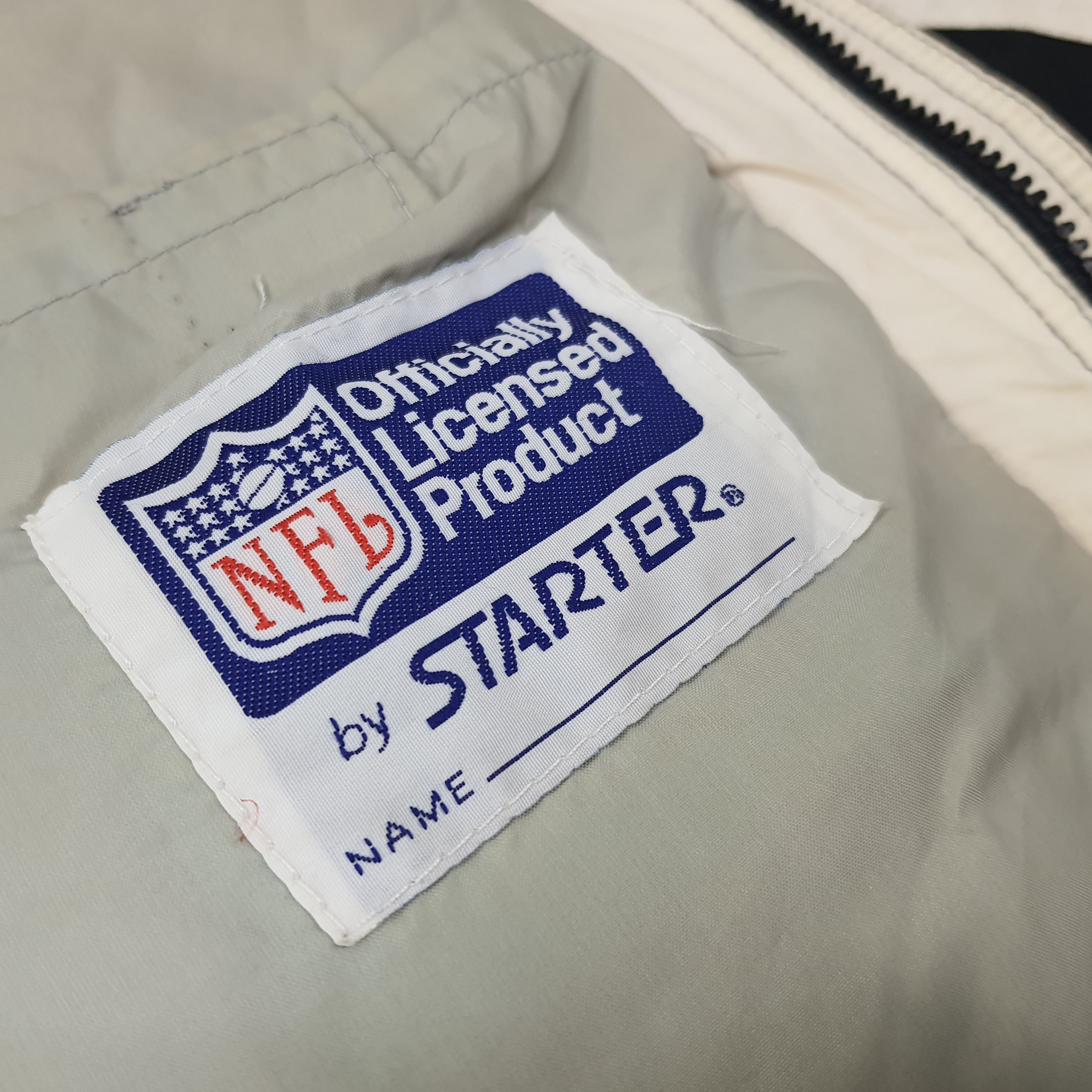 NFL × Starter × Vintage Vintage Starter NFL Raiders Sports Team Jacket C230N24 Size US XXL / EU 58 / 5 - 11 Thumbnail
