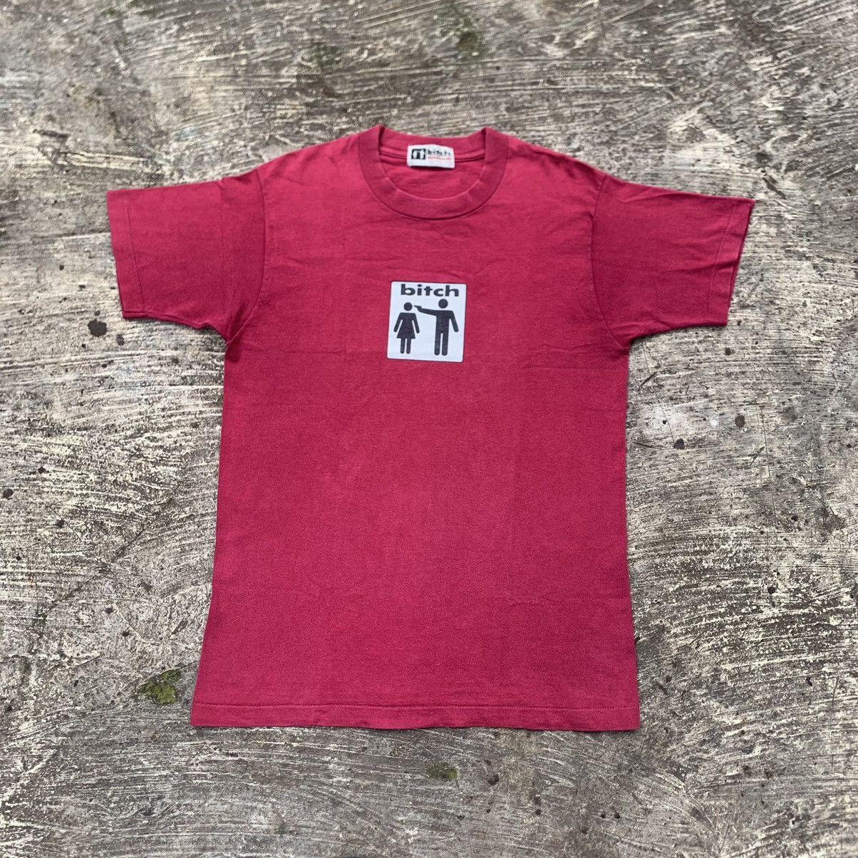 Streetwear × Vintage Vintage 90s BITCH SKATEBOARDS Big Logo