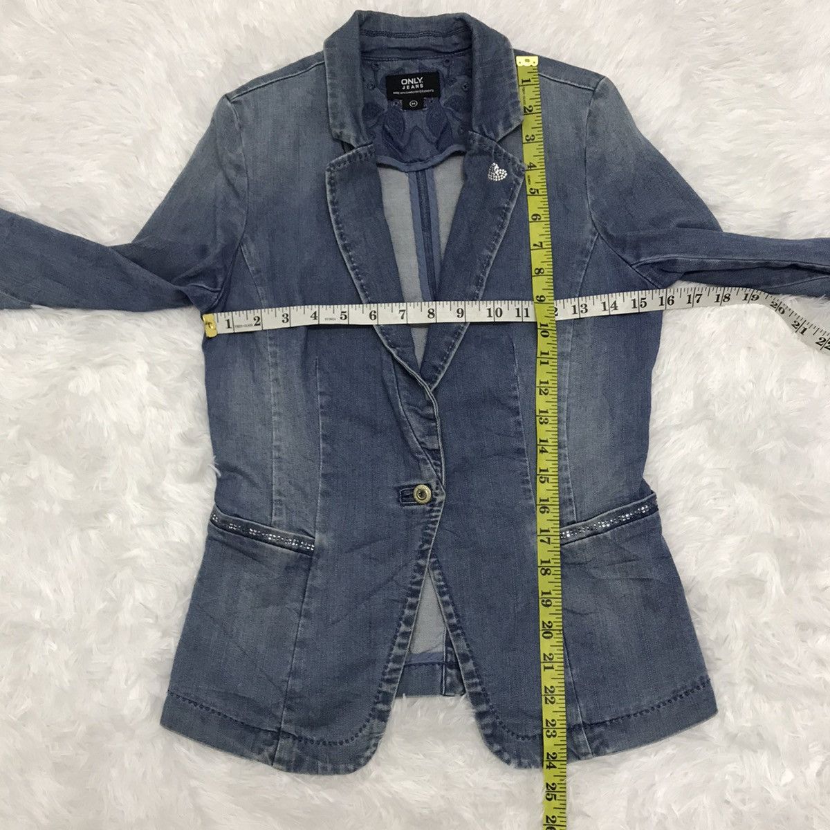 Japanese Brand Only jeans made with swarovski jacket Size XS / US 0-2 / IT 36-38 - 6 Thumbnail