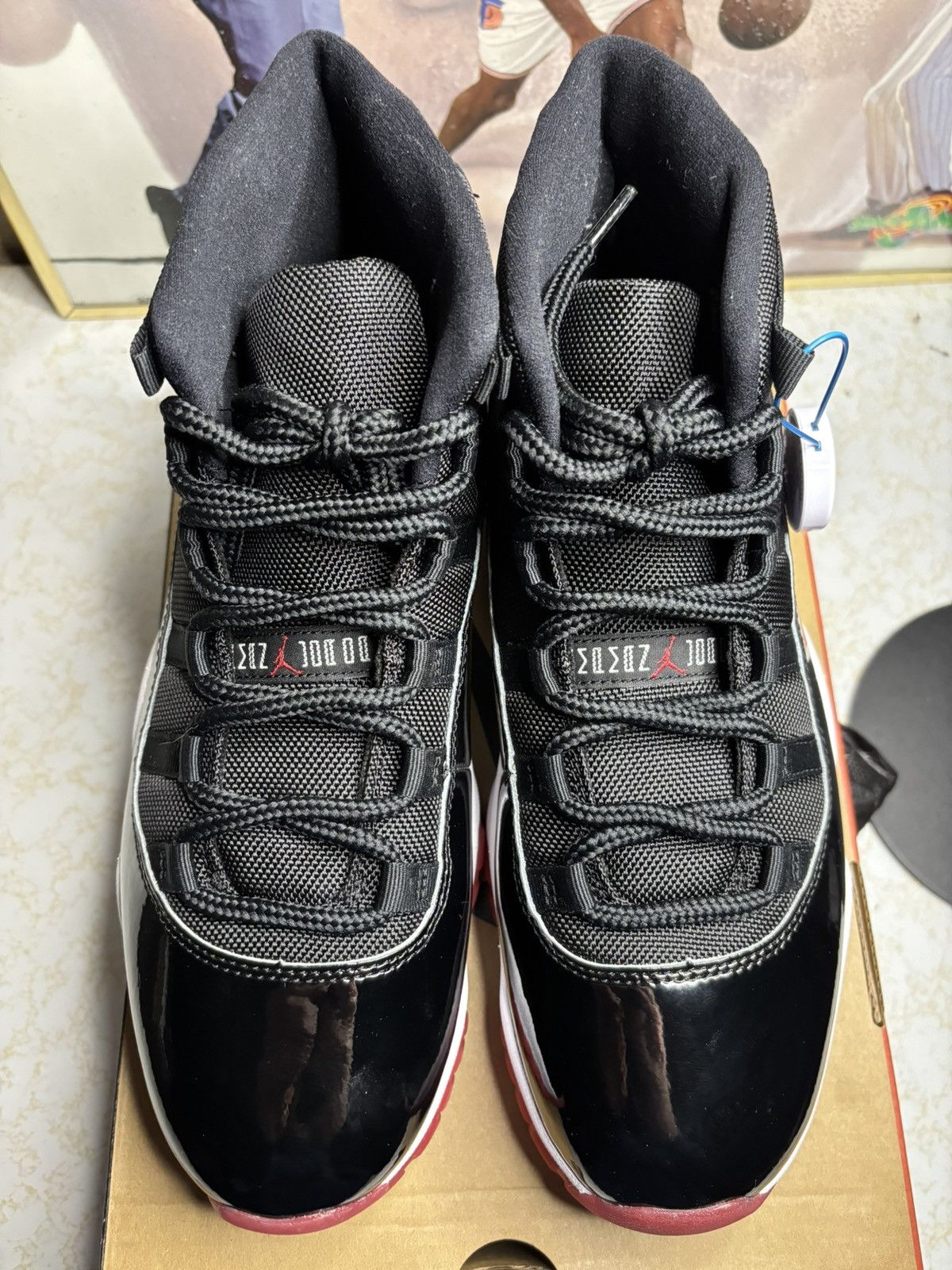 Jordan Brand Air Jordan 11 Bred 2019 Size US 10 / EU 43 - 2 Thumbnail