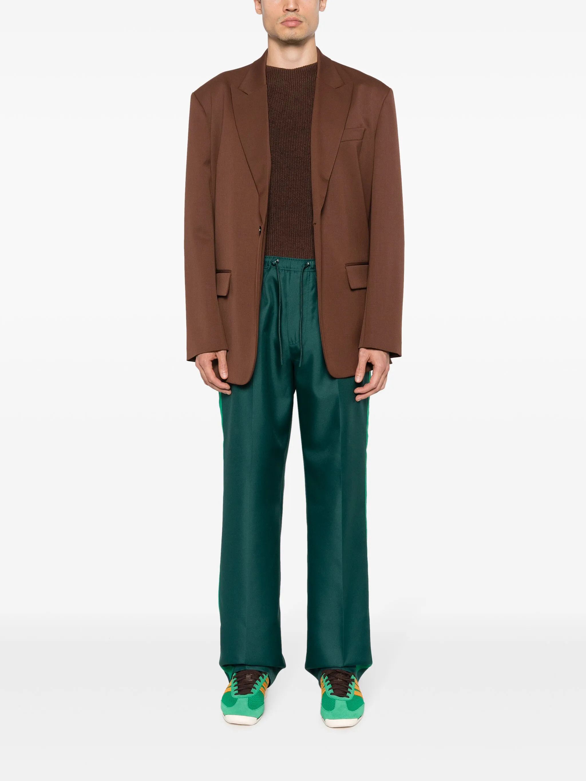 Lanvin o1y0125 Jogger & Sweatpant in Dark Green Size US 30 / EU 46 - 5 Thumbnail