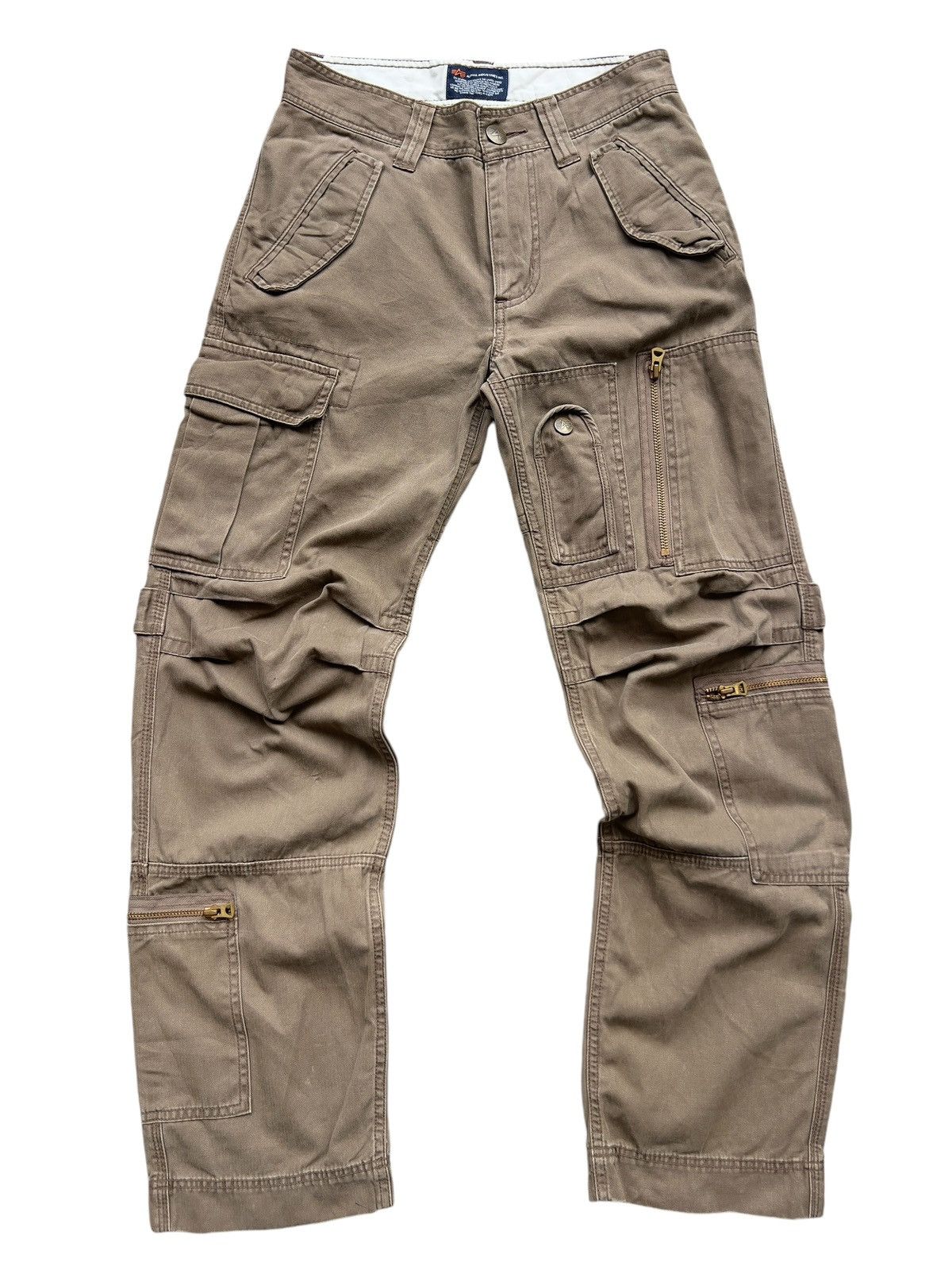 Alpha Industries Alpha Industry Multipocket Tactical Baggy Pants 29x30.5 Size US 29 - 1 Thumbnail