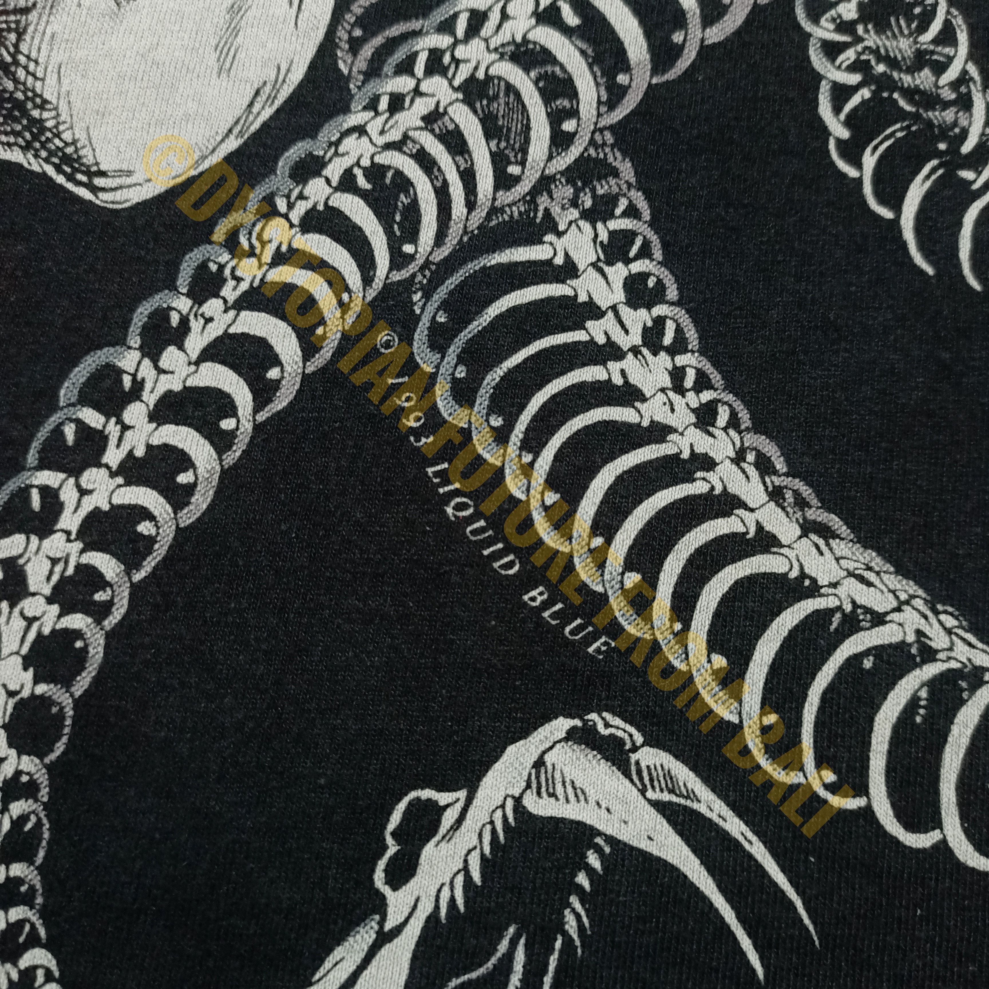 Liquid Blue Vintage 1993 Liquid Blue Medusa Skull All Over Print T-shirt Size US XL / EU 56 / 4 - 6 Thumbnail