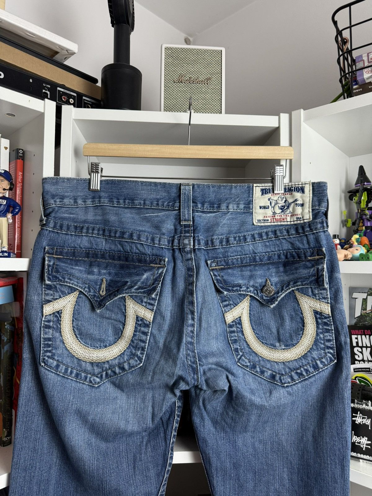 True Religion × Vintage VIntage y2k True Religion bobby super T baggy denim pants 36 Size US 36 / EU 52 - 3 Thumbnail