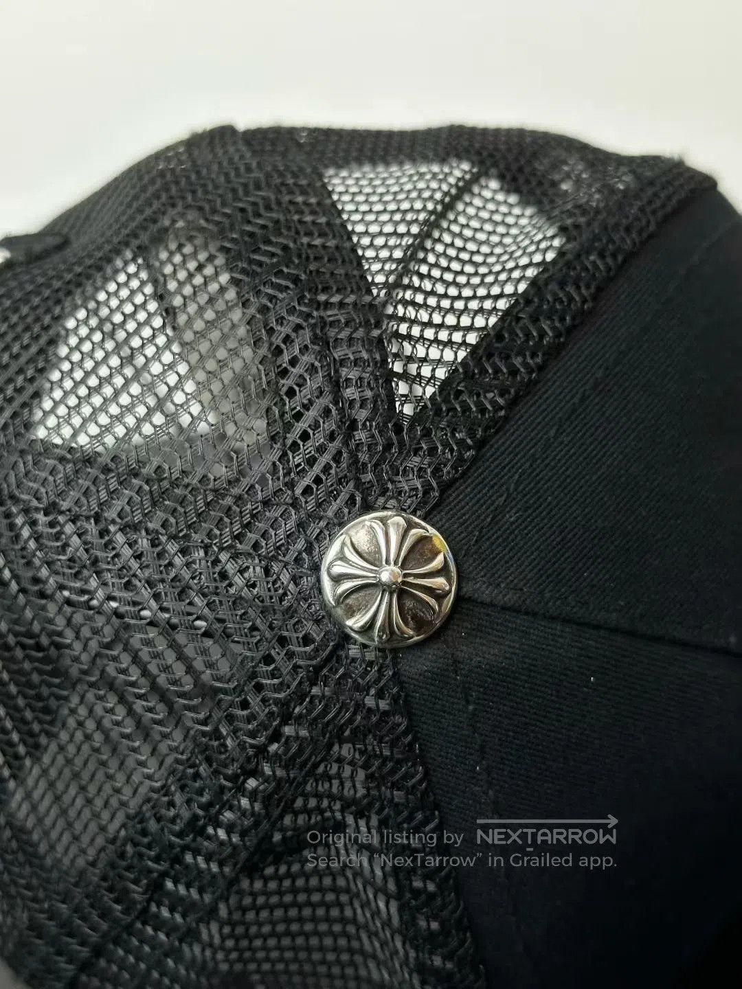Chrome Hearts Chrome Hearts Cross Mesh Baseball Cap. Size ONE SIZE - 3 Thumbnail