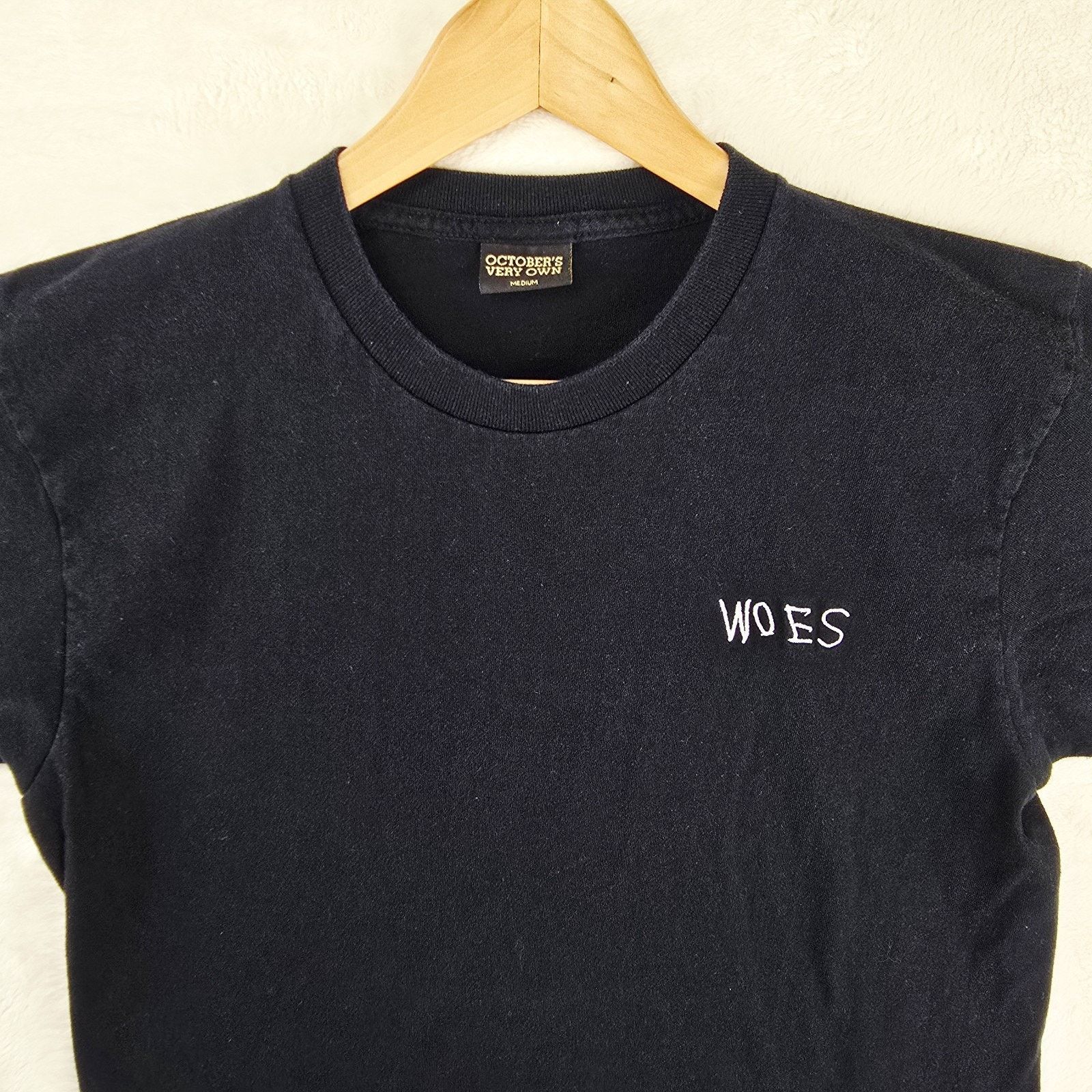 October's Very Own Octobers Very Own Drake OVO Woes T Shirt Men’s Medium Black Size US M / EU 48-50 / 2 - 3 Thumbnail
