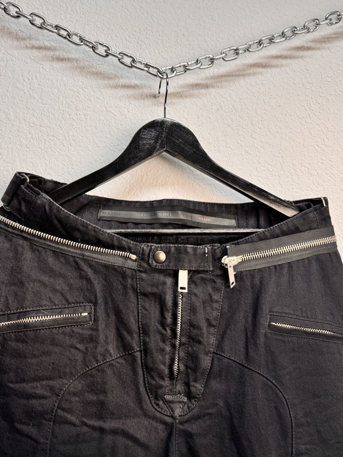 Ben Taverniti Unravel Project × Rick Owens × Vintage BEN TAVERNITI UNRAVEL PROJECT VINTAGE RICK OWENS MOTTO Size US 33 - 6 Thumbnail