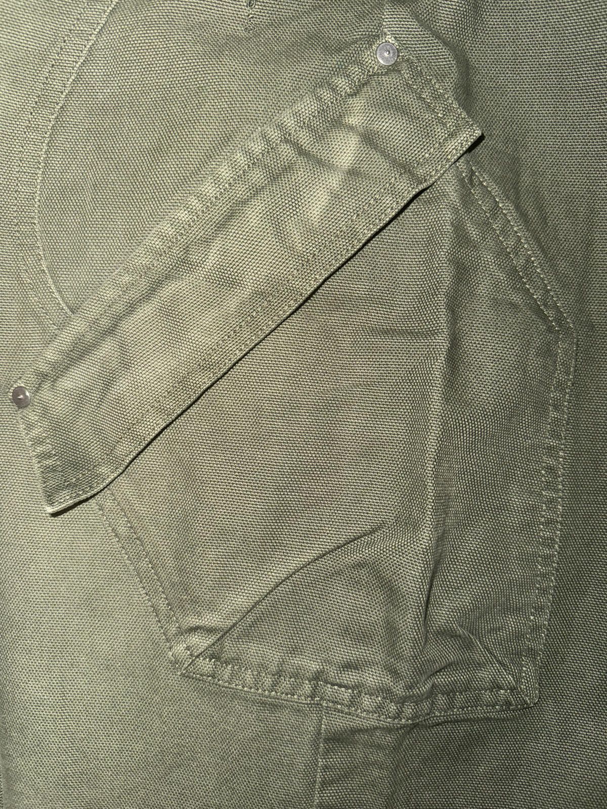 Nike Air Jordan Premium Olive Denim Travis Scott Pants Size 34" / US 12 / IT 48 - 8 Thumbnail