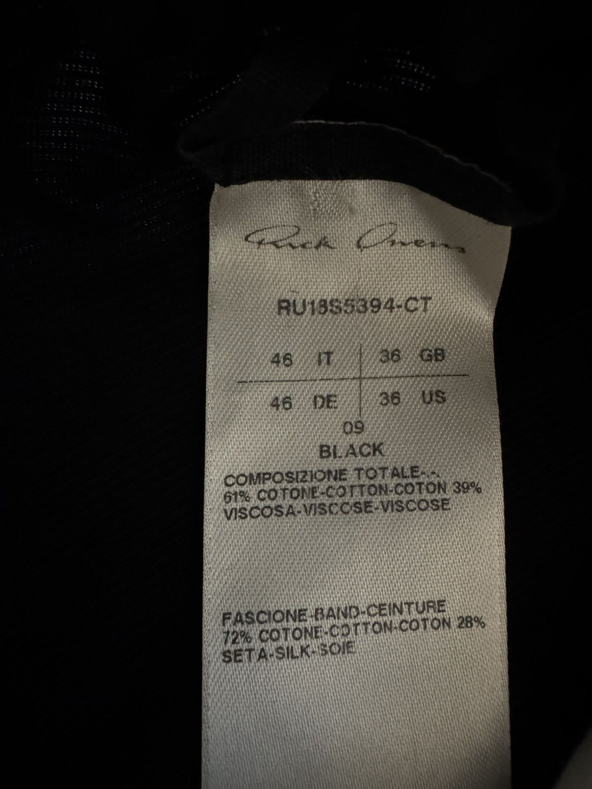 Rick Owens Rick Owens SS18 Long Astaire Trousers Size US 30 / EU 46 - 5 Thumbnail