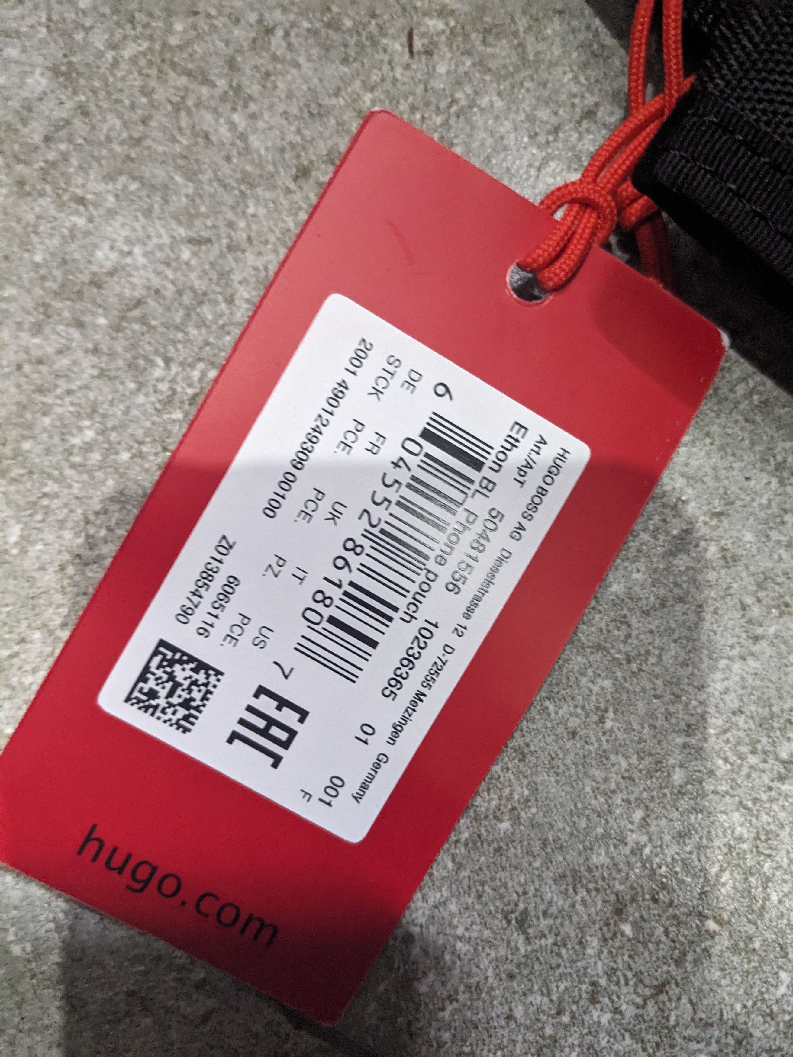 Hugo × Hugo Boss hugo boss ethon phone pouch Black Size ONE SIZE - 3 Thumbnail