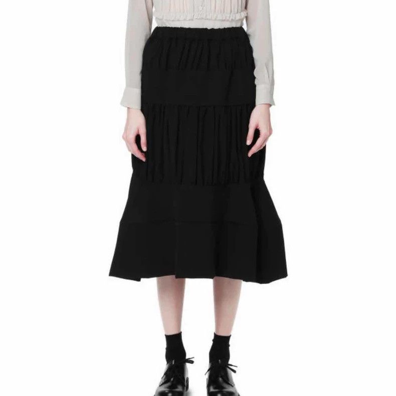Comme des Garcons Comme Des Garcons size XS Flower bud skirt black Size 24" / US 00 / IT 34 - 1 Thumbnail