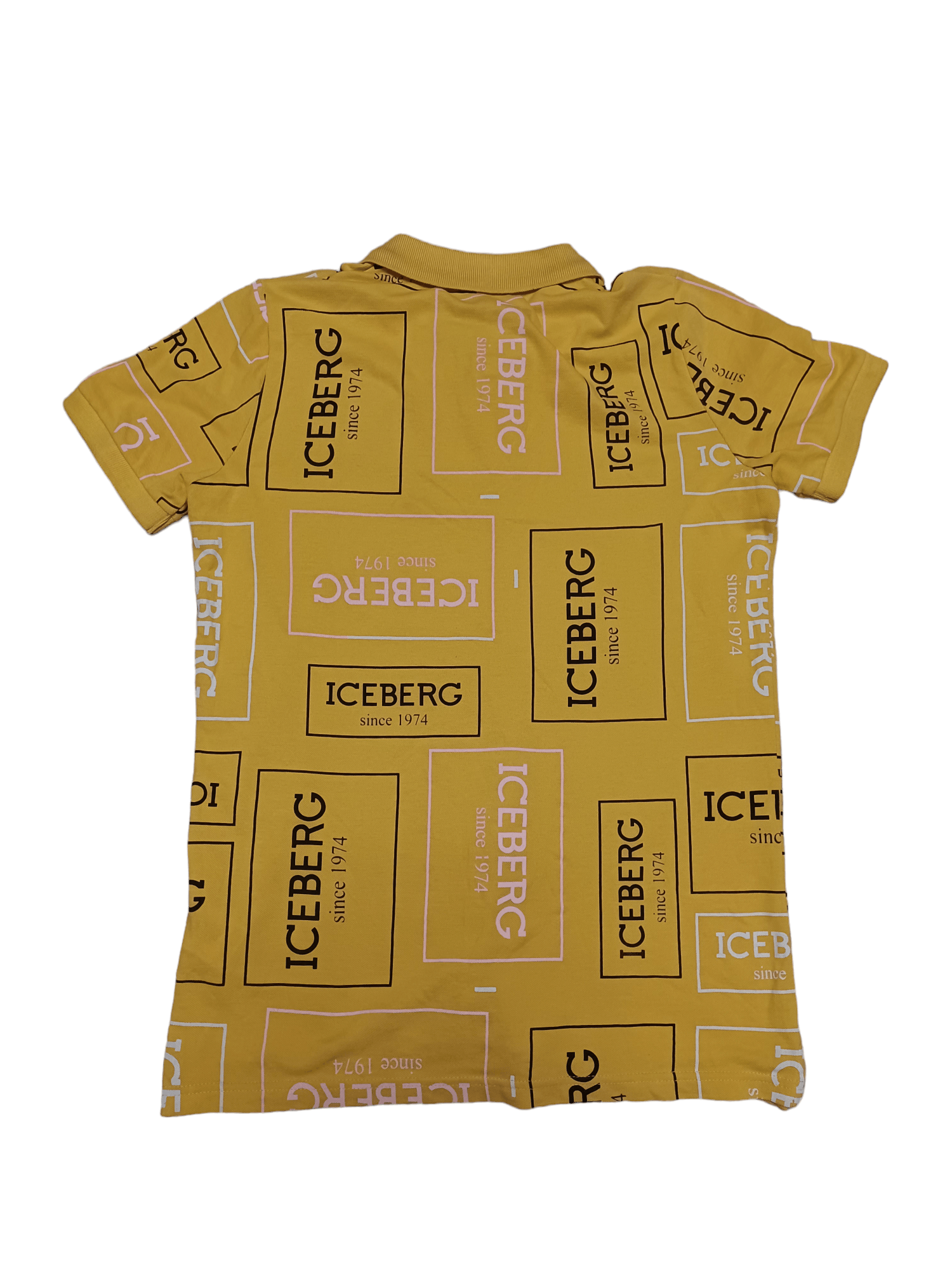 Iceberg ICEBERG BIGLOGO MONOGRAM PRINT ALL OVER ME POLO SHIRT Size US S / EU 44-46 / 1 - 2 Thumbnail