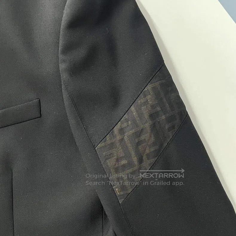 Fendi Fendi Black Jacket Size 52L - 6 Thumbnail