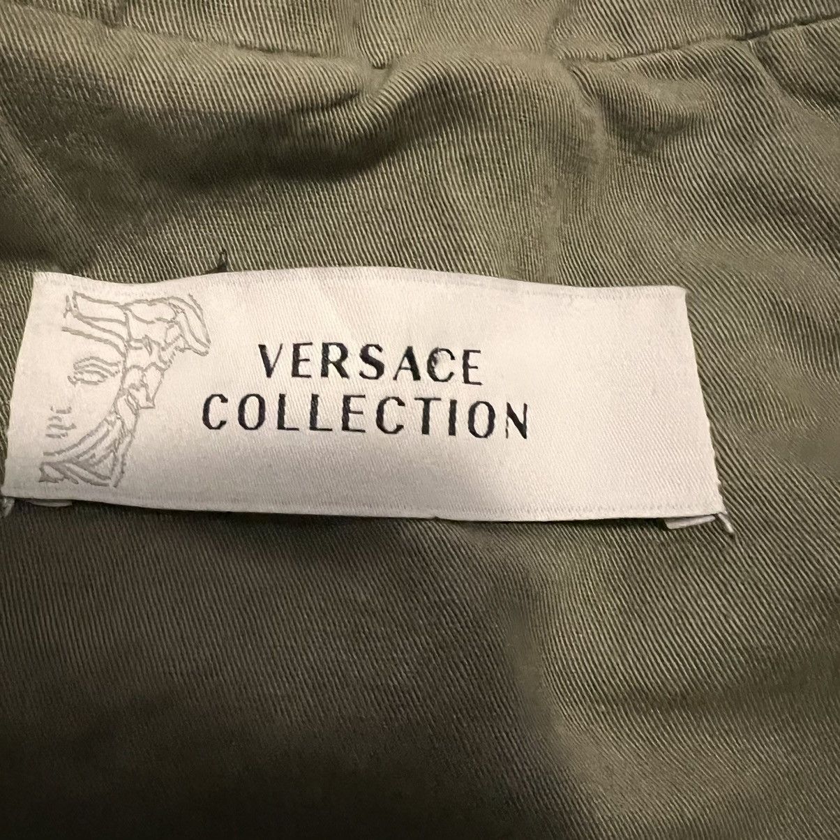 Versace Versace Collection Green Blazer Jacket Size 46R - 3 Thumbnail