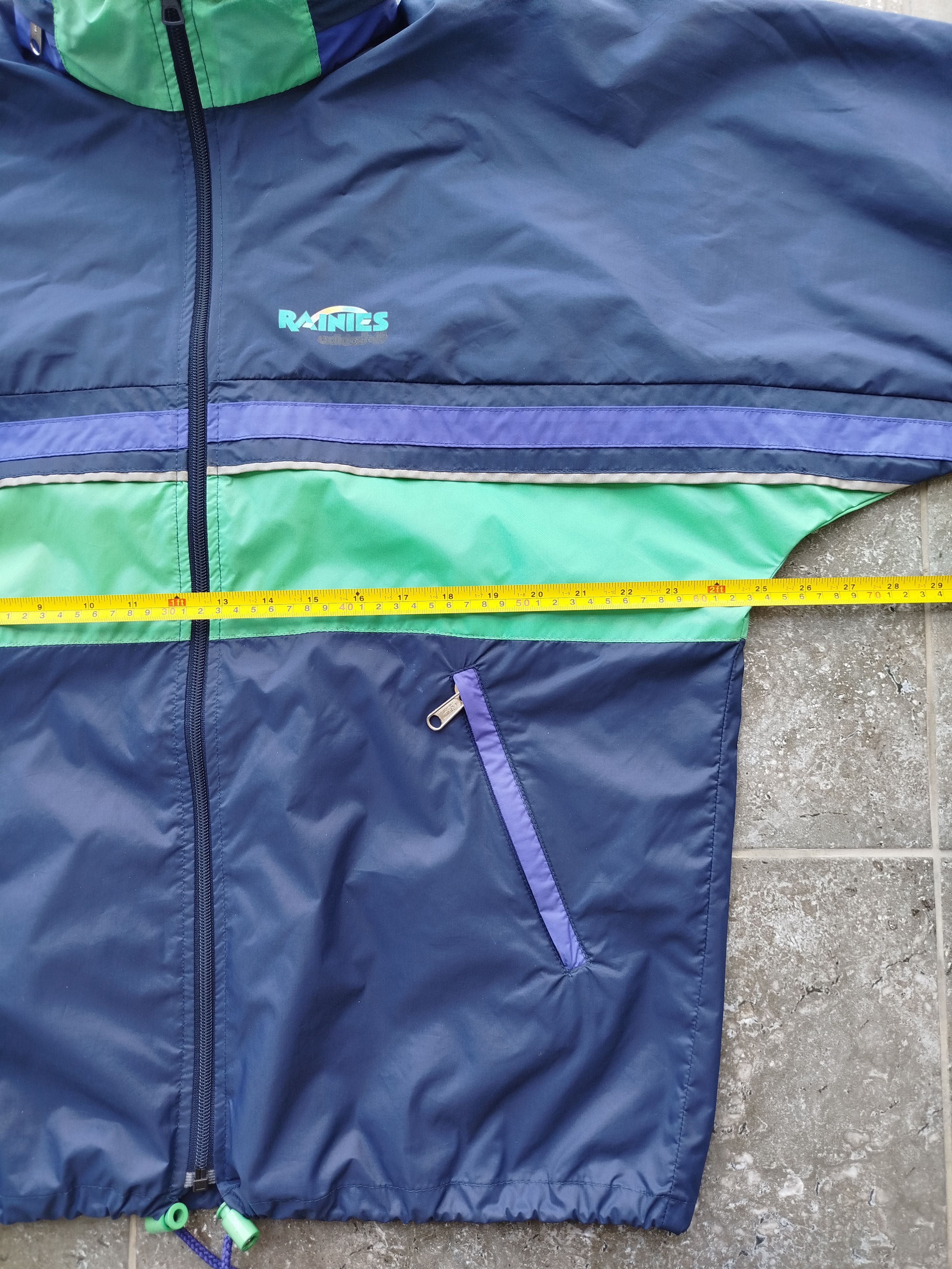 Adidas Adidas Rainies Jacket Windbreaker Vintage 90s Size US M / EU 48-50 / 2 - 11 Thumbnail