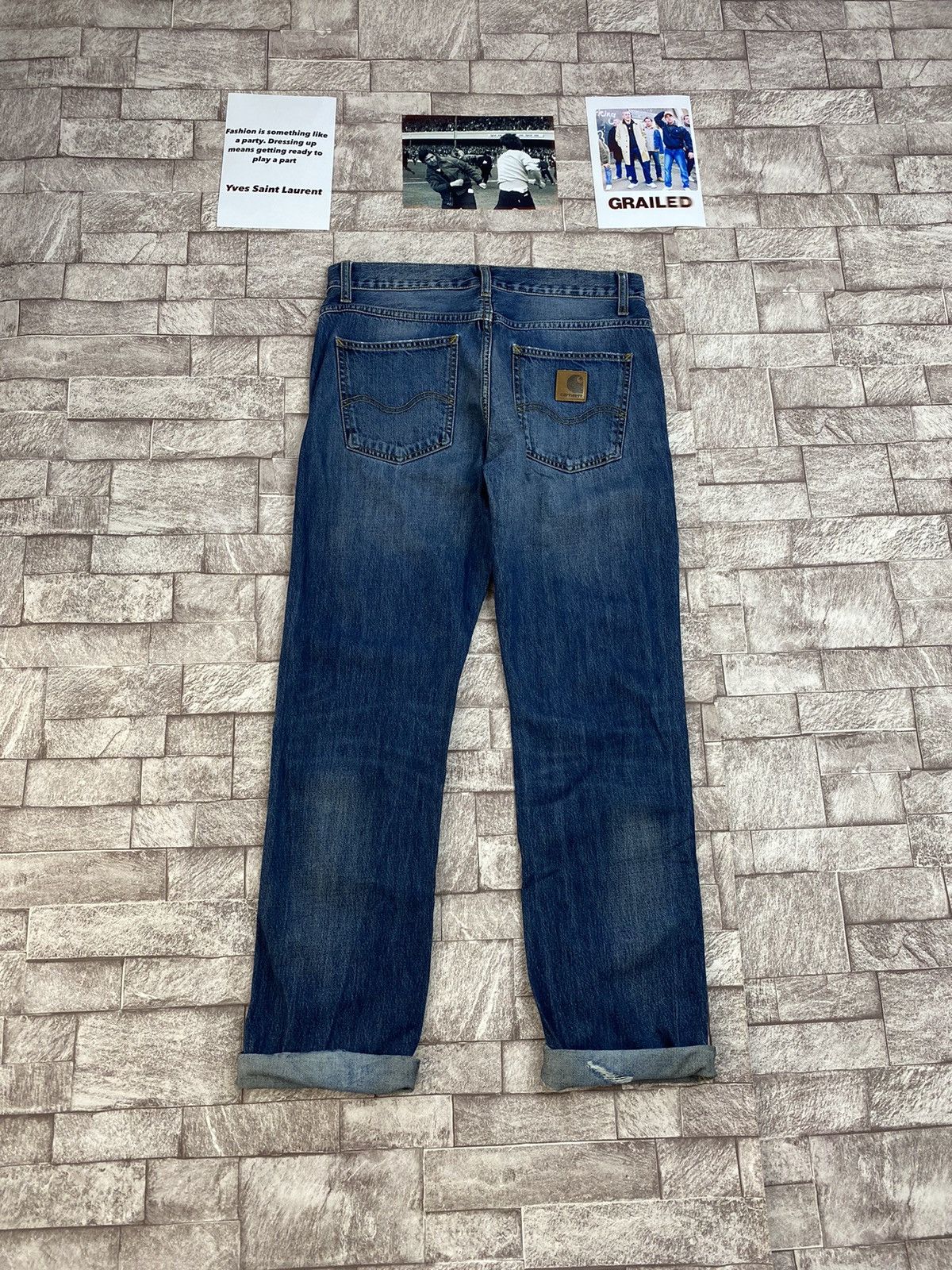 Carhartt Wip × Japanese Brand Vintage Carhartt by Y2K style Jeans Pants Size US 32 / EU 48 - 7 Thumbnail