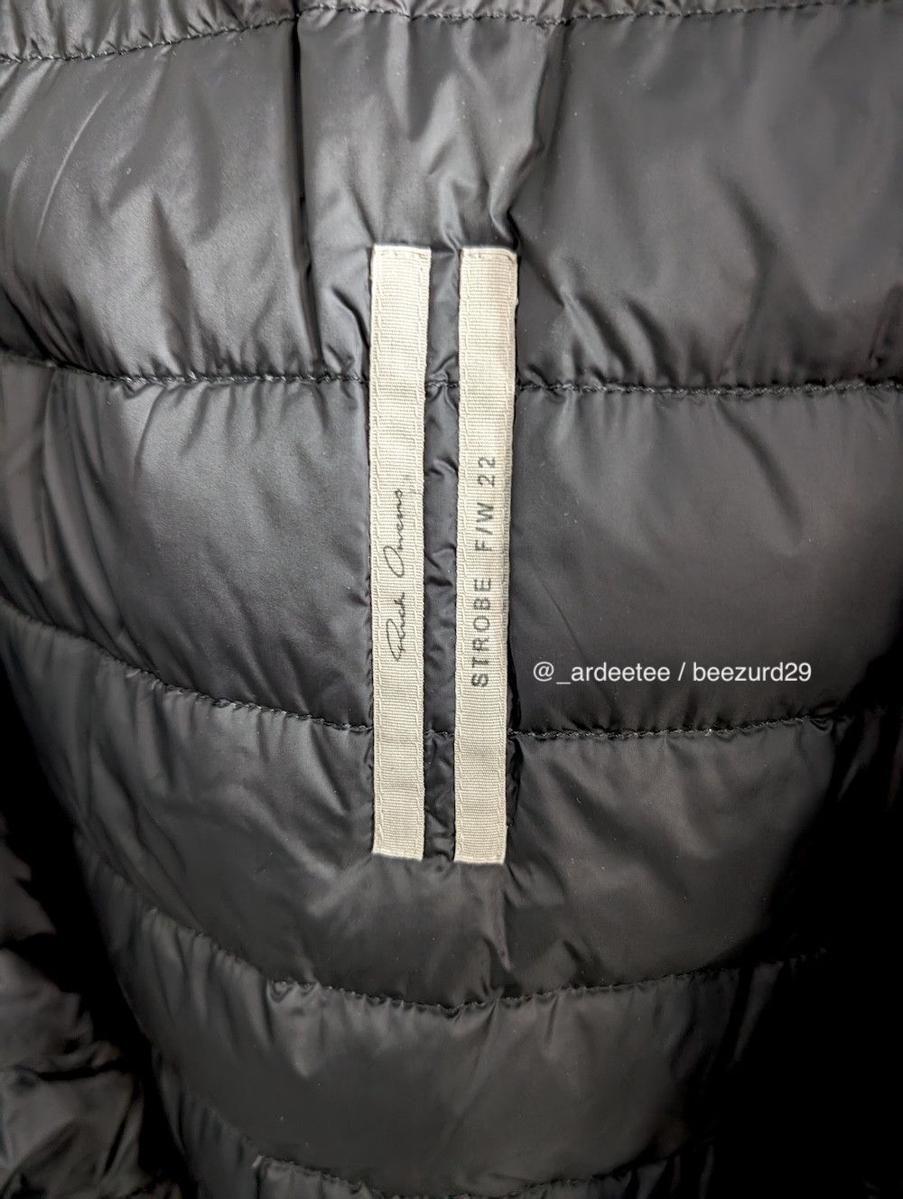 Rick Owens 💥SAMPLE GIMP DOWN JUMBO COAT FW22 STROBE 48 Size US M / EU 48-50 / 2 - 10 Thumbnail
