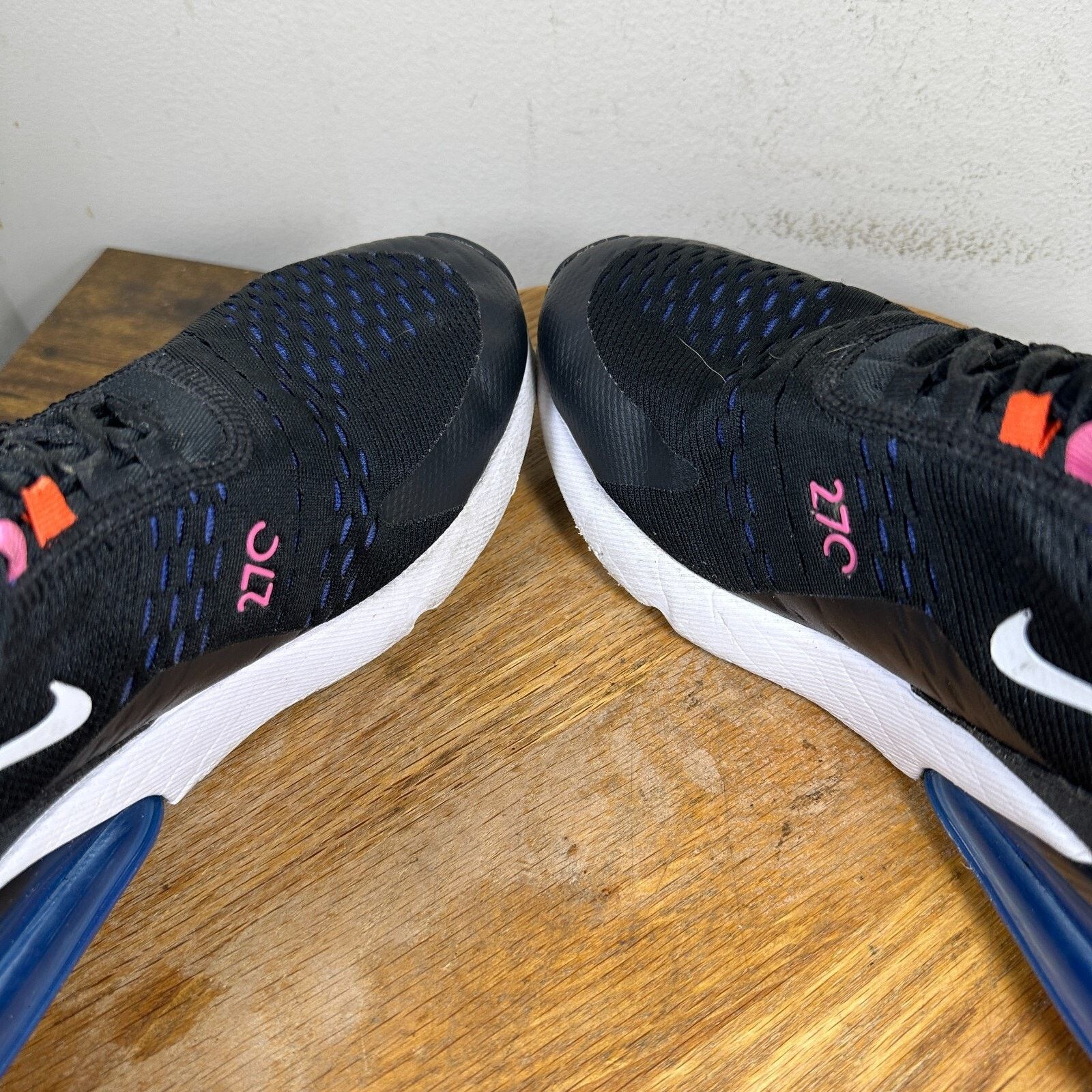 Nike Nike Air Max 270 Black Blue Men's Size 9 Shoes DC1858-001 Size US 9 / EU 42 - 6 Thumbnail