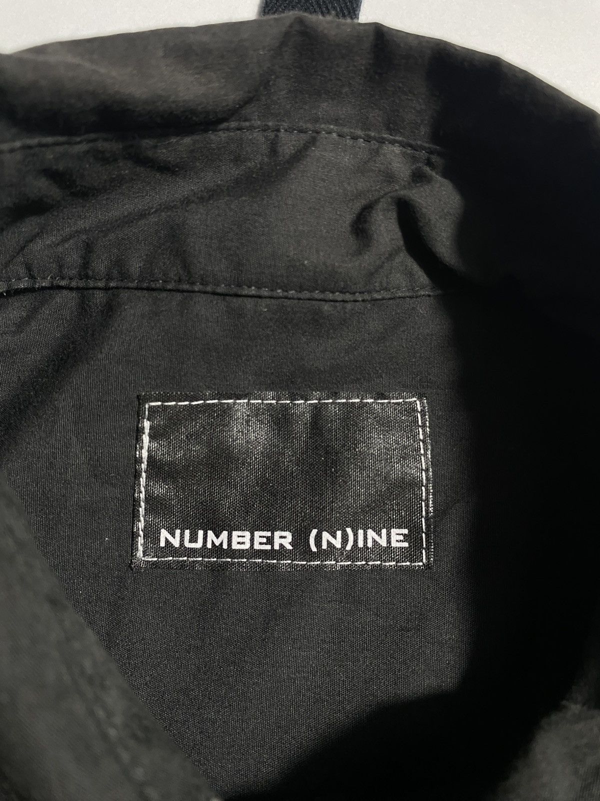 Number (N)ine NUMBER (N)INE OVERSIZE SHIRT BUTTON UP ROSE LOGO Size US XL / EU 56 / 4 - 5 Thumbnail